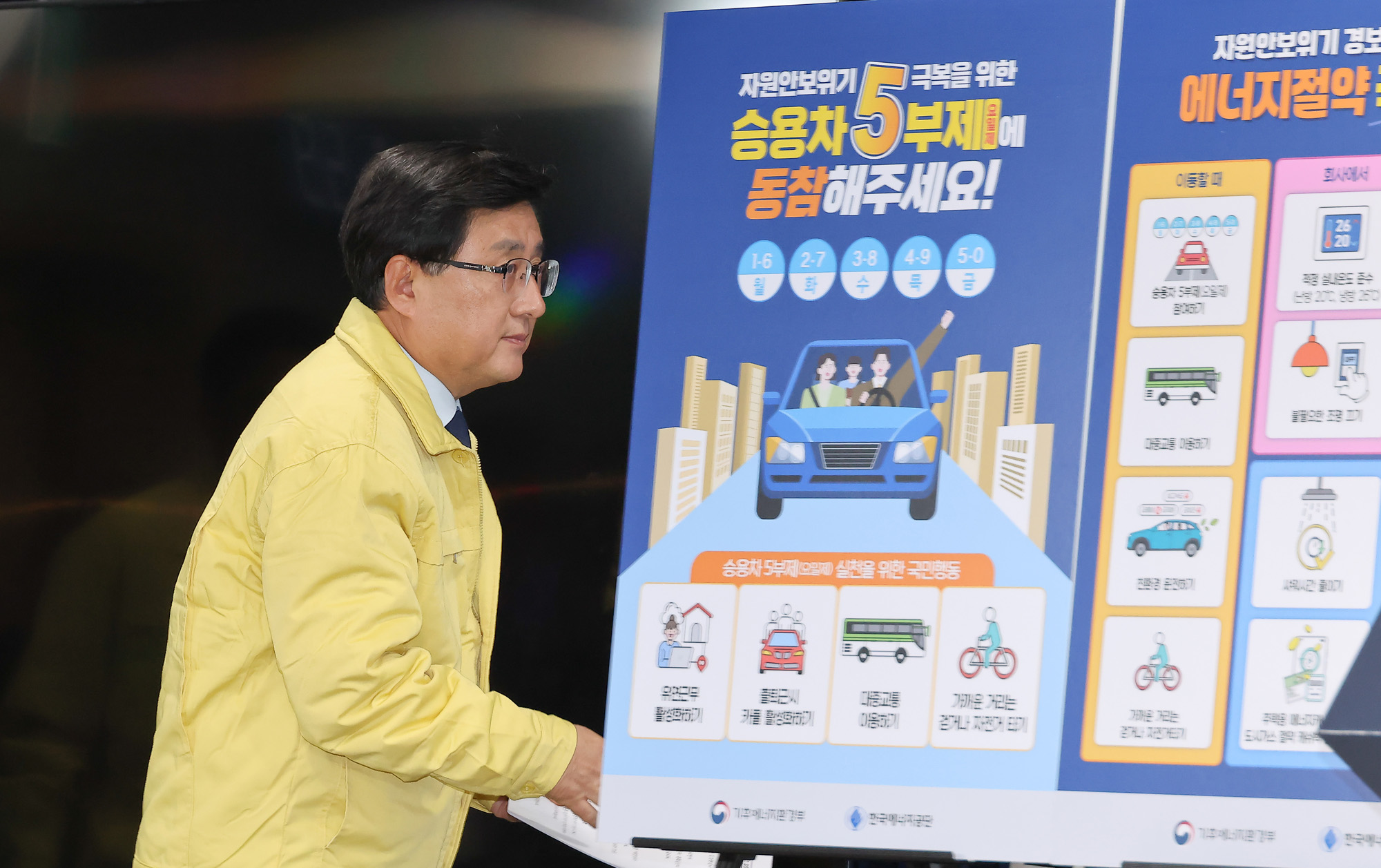 김성환;에너지;차량5부제;에너지절약