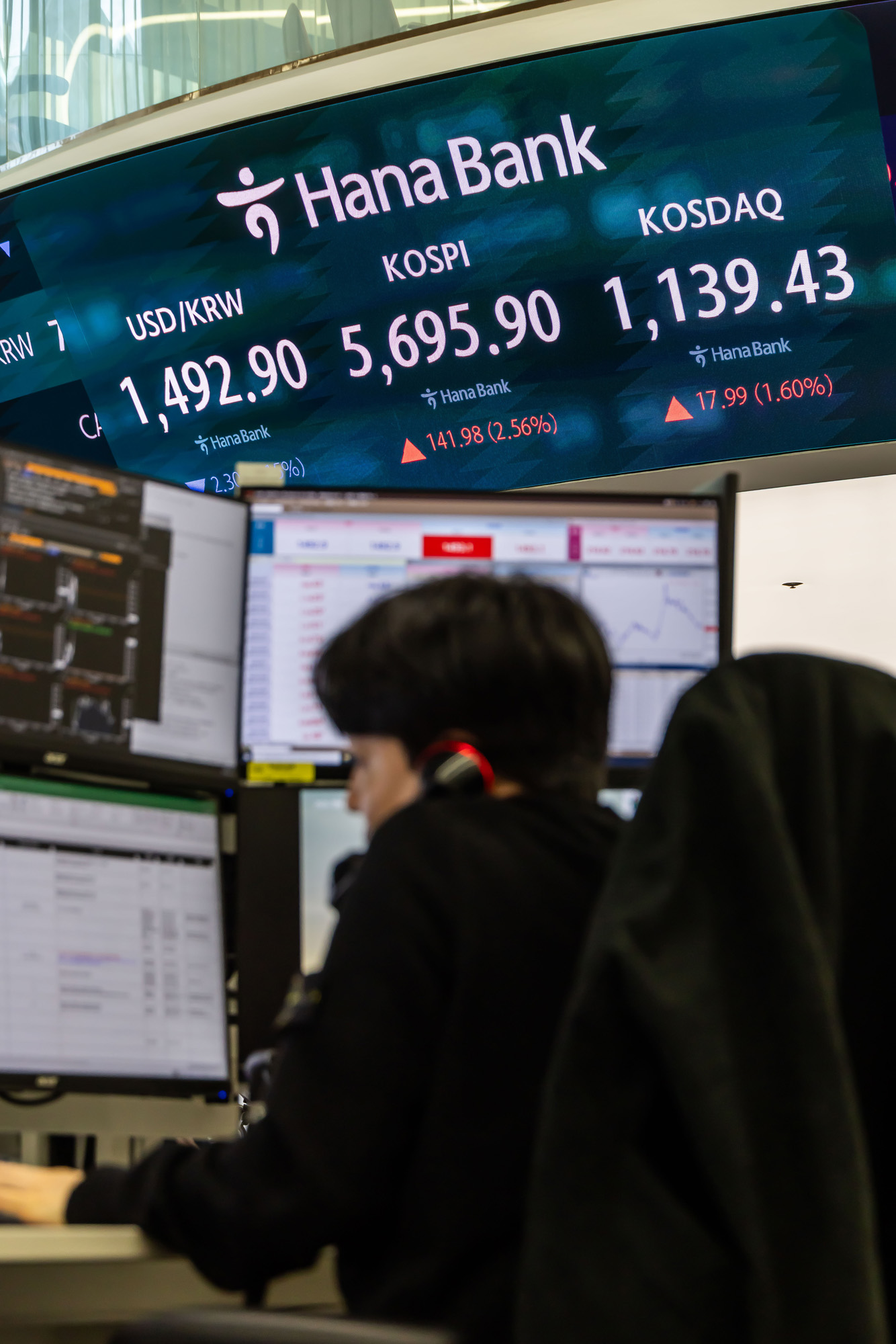 경제;주식;주가;코스피;코스닥;KOSPI;하나은행딜링룸