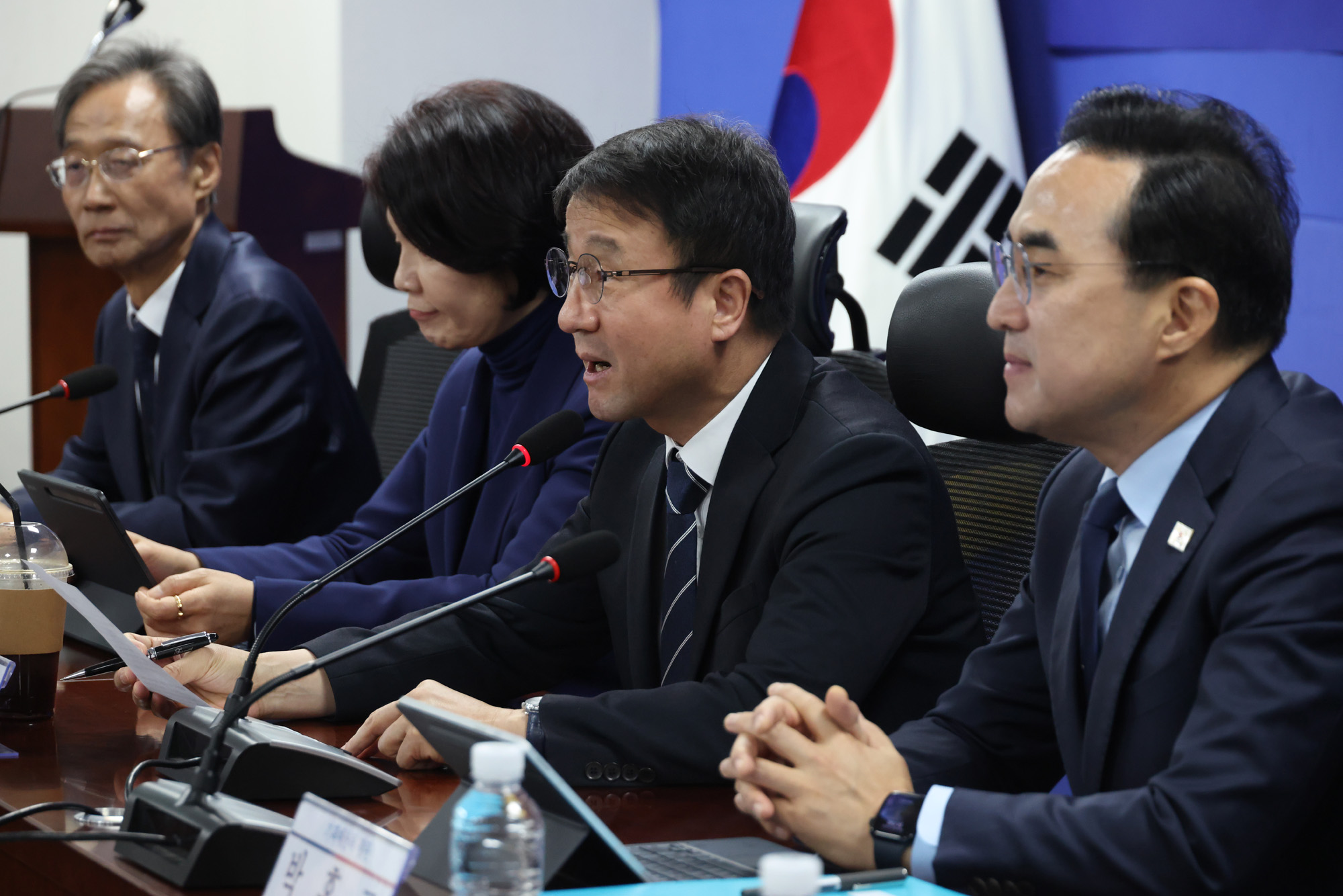 정치;국회;26년추가경정예산안당정협의;박홍근;한병도