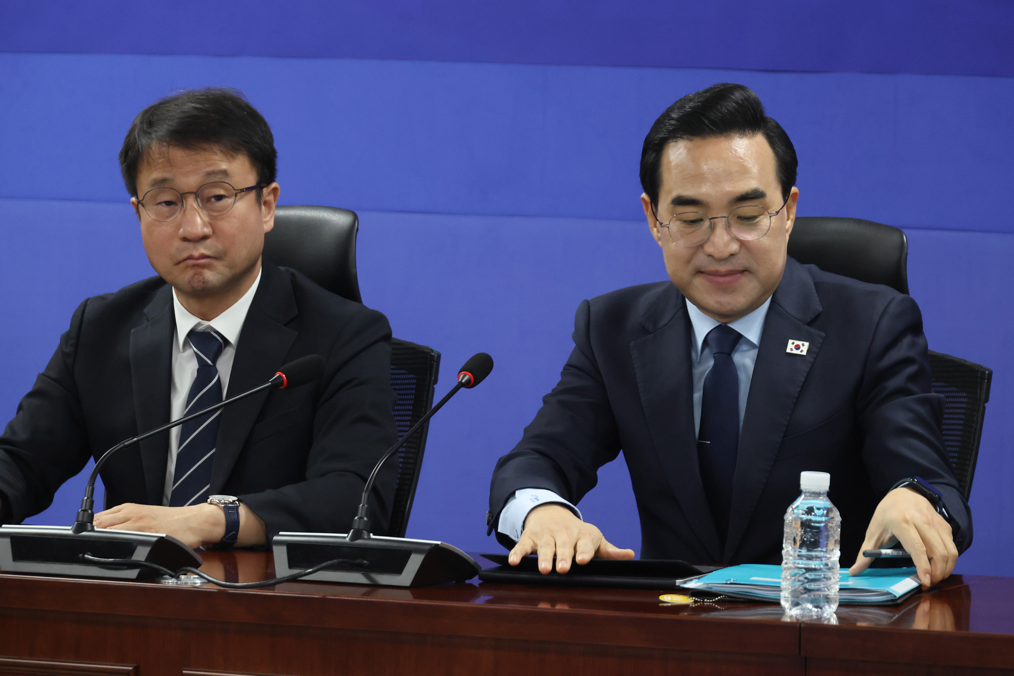 정치;국회;26년추가경정예산안당정협의;박홍근;한병도