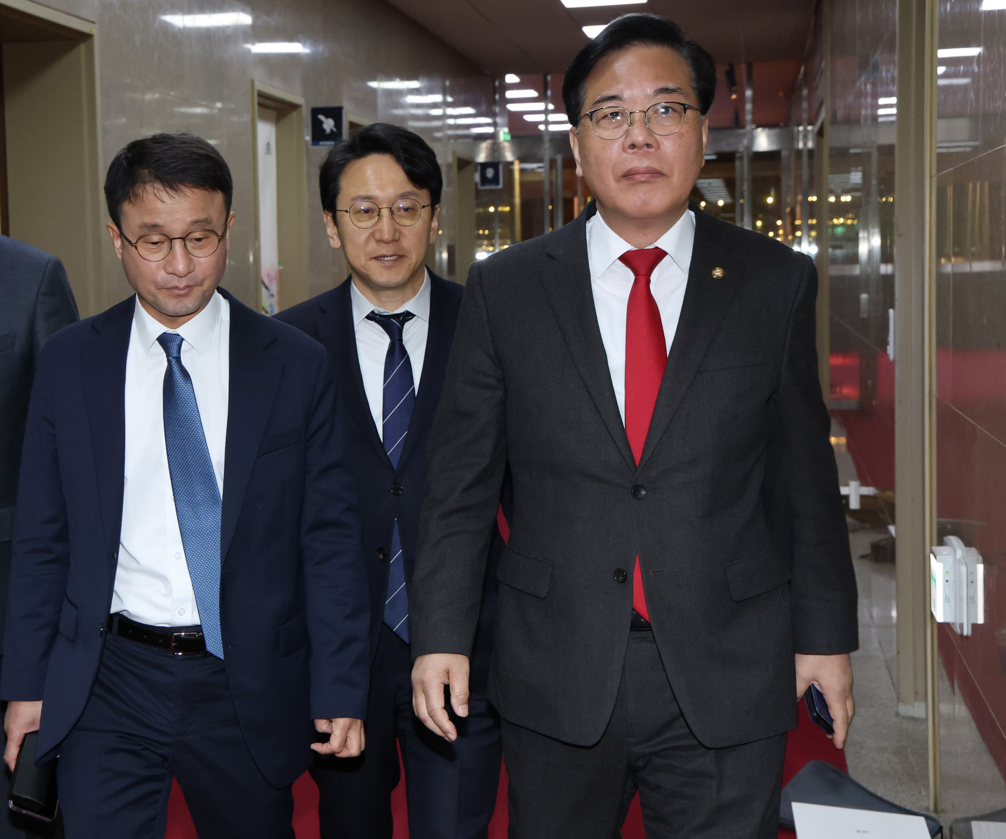 정치;국회;국회의장여야원내대표;송언석;한병도;우원식