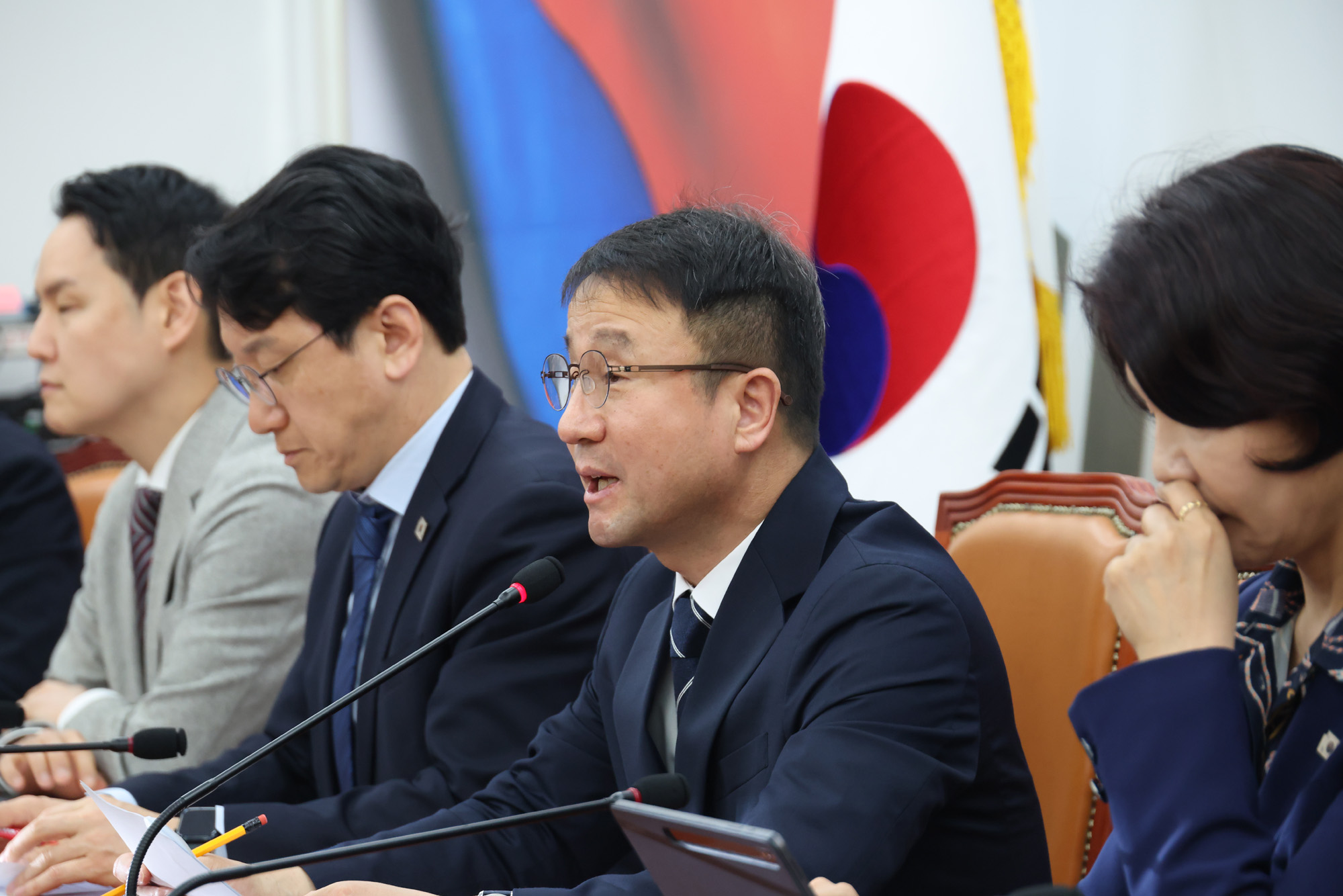 정치;국회;더불어민주당 원내대책회의;한병도