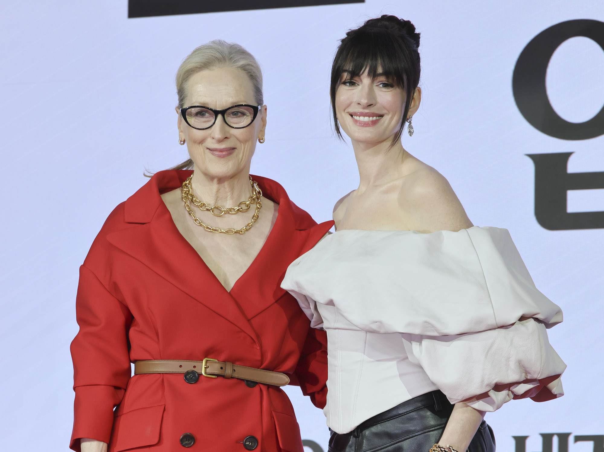 내한기자회견;내한기자간담회;악마는프라다를입는다;앤해서웨이;메릴스트립;헐리우드;할리우드