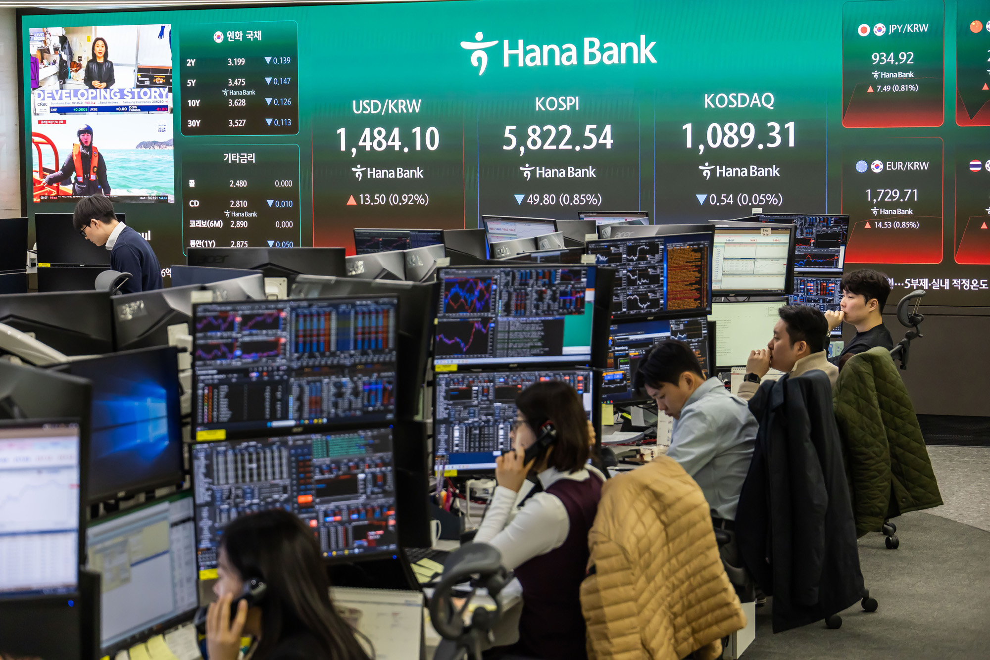 경제;주식;주가;코스피;KOSPI;하나은행딜링룸;원달러환율;국제유가;이란미국전쟁;이란이스라엘전쟁;호르무즈해협