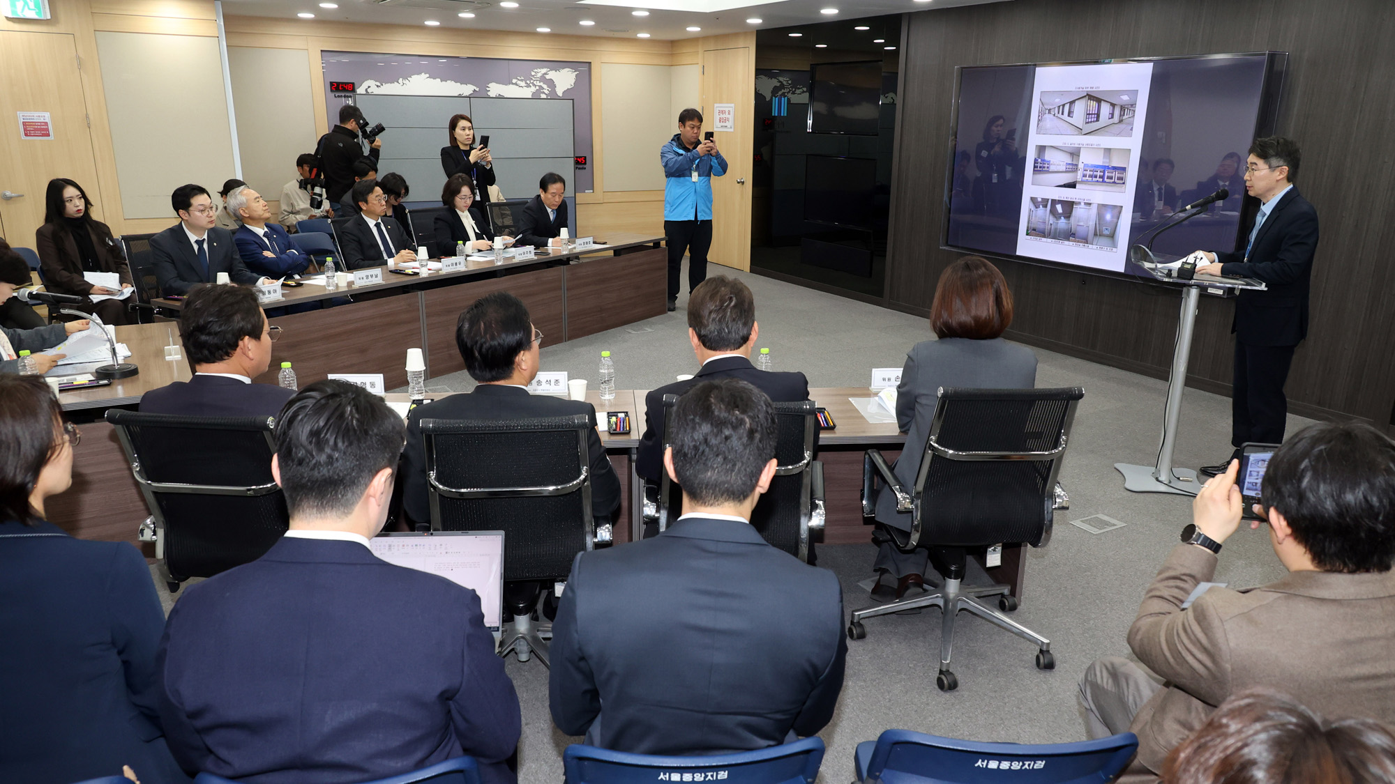 정치;국회;윤석열국조특위;서울중앙지검현장조사;서영교