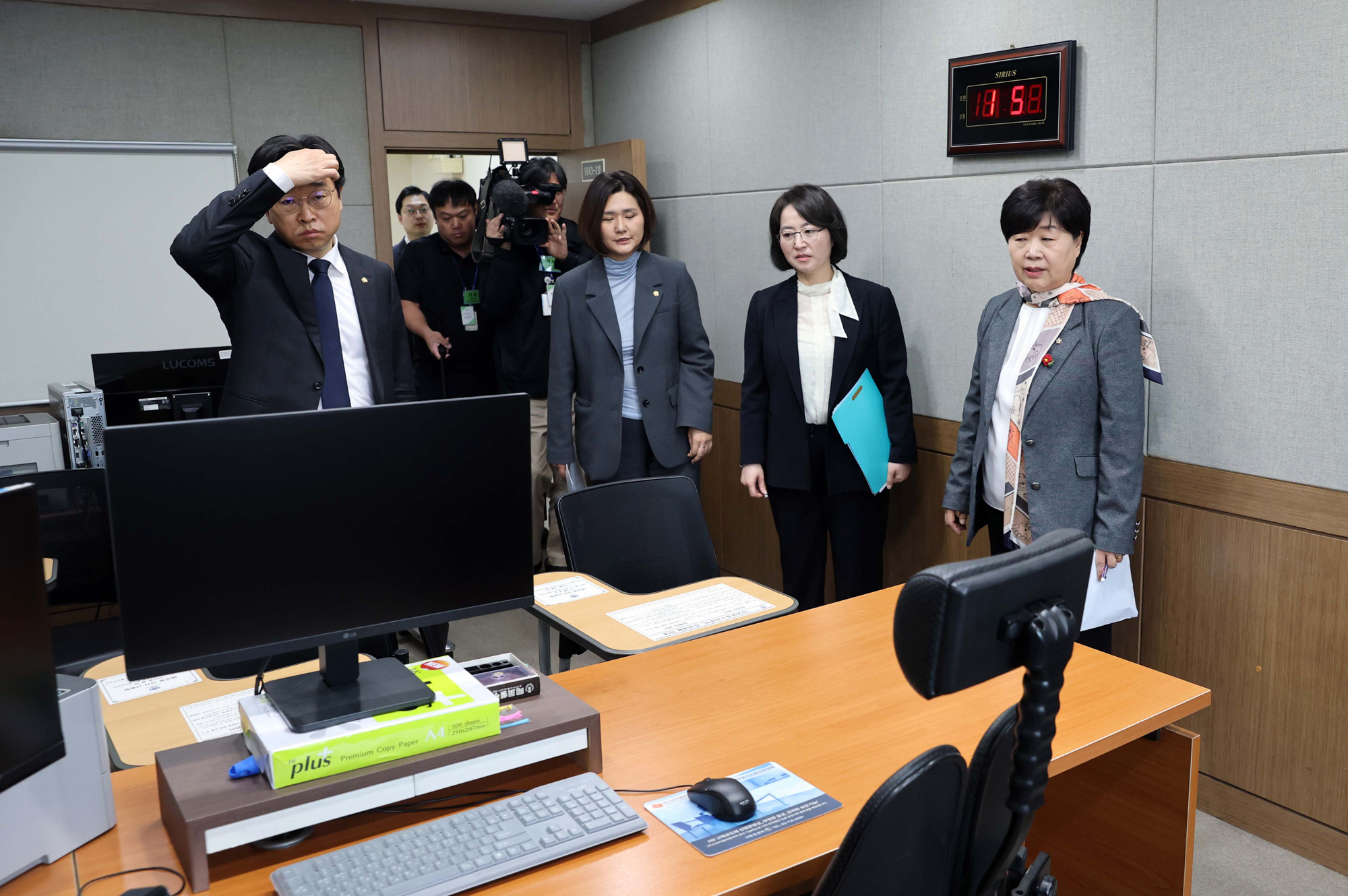 정치;국회;윤석열국조특위;서울중앙지검현장조사;서영교