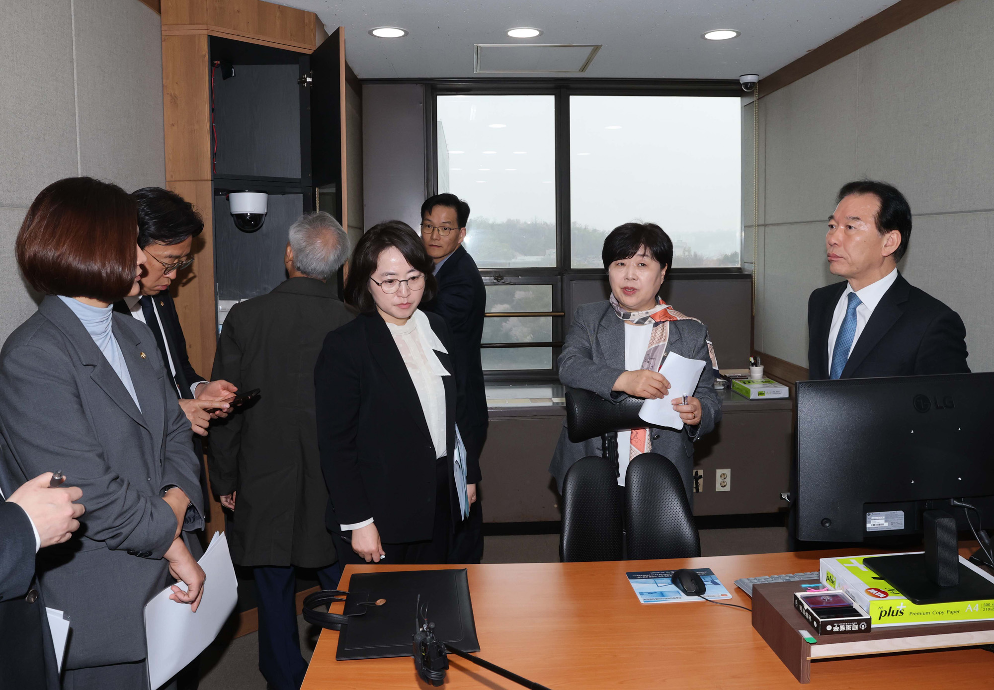 정치;국회;윤석열국조특위;서울중앙지검현장조사;서영교