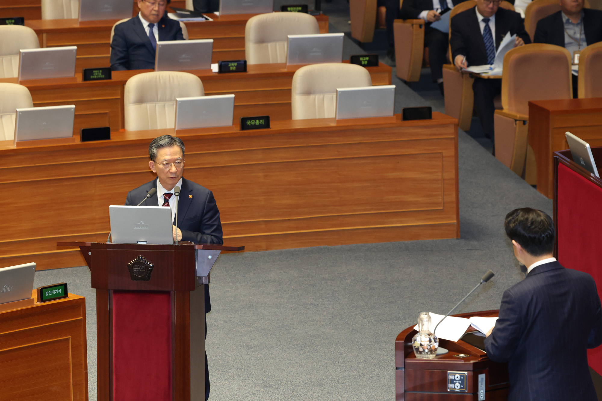 정치;국회;대정부질문;정성호 법무부장관