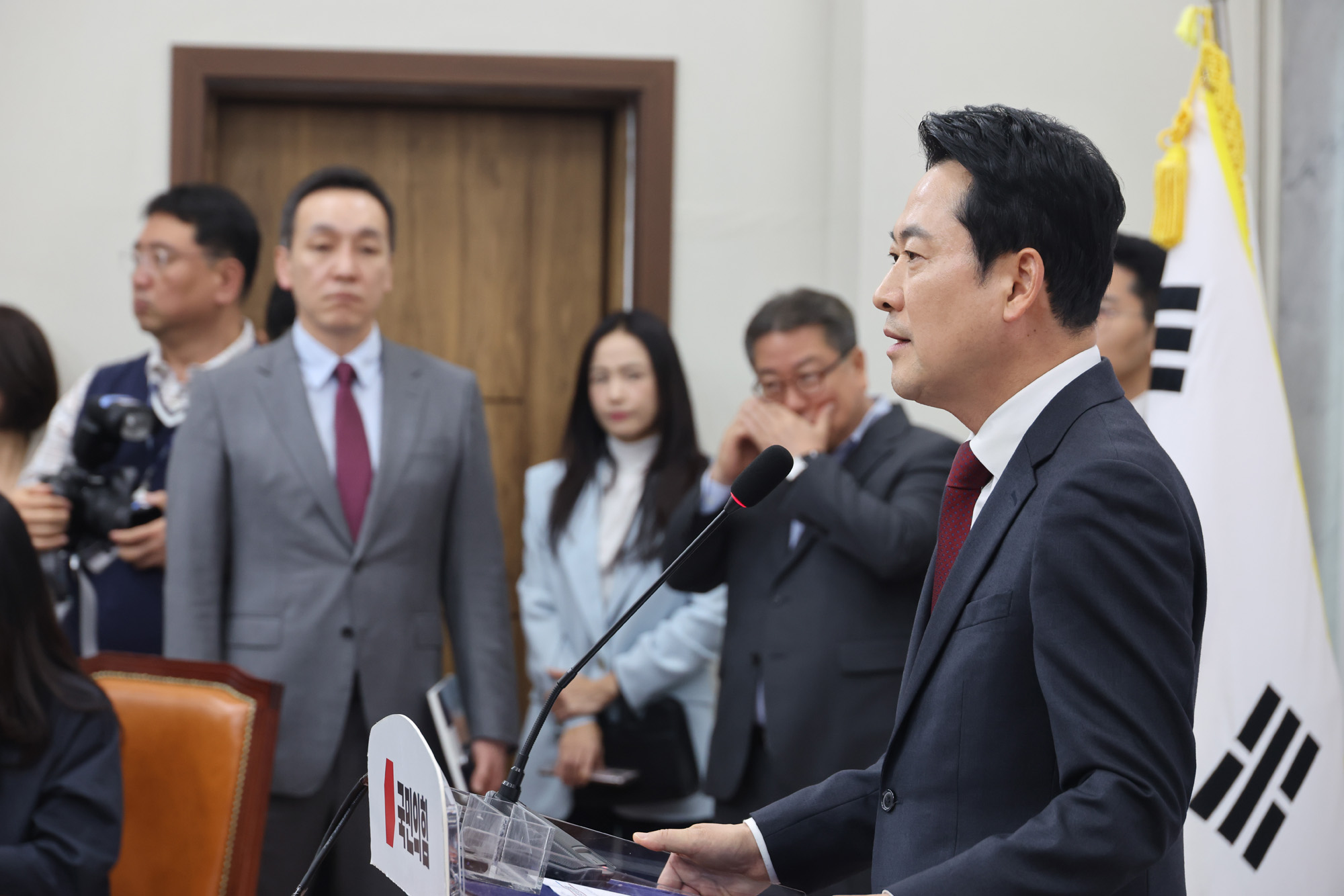 정치;정당;국민의힘;장동혁;대표;기자회견