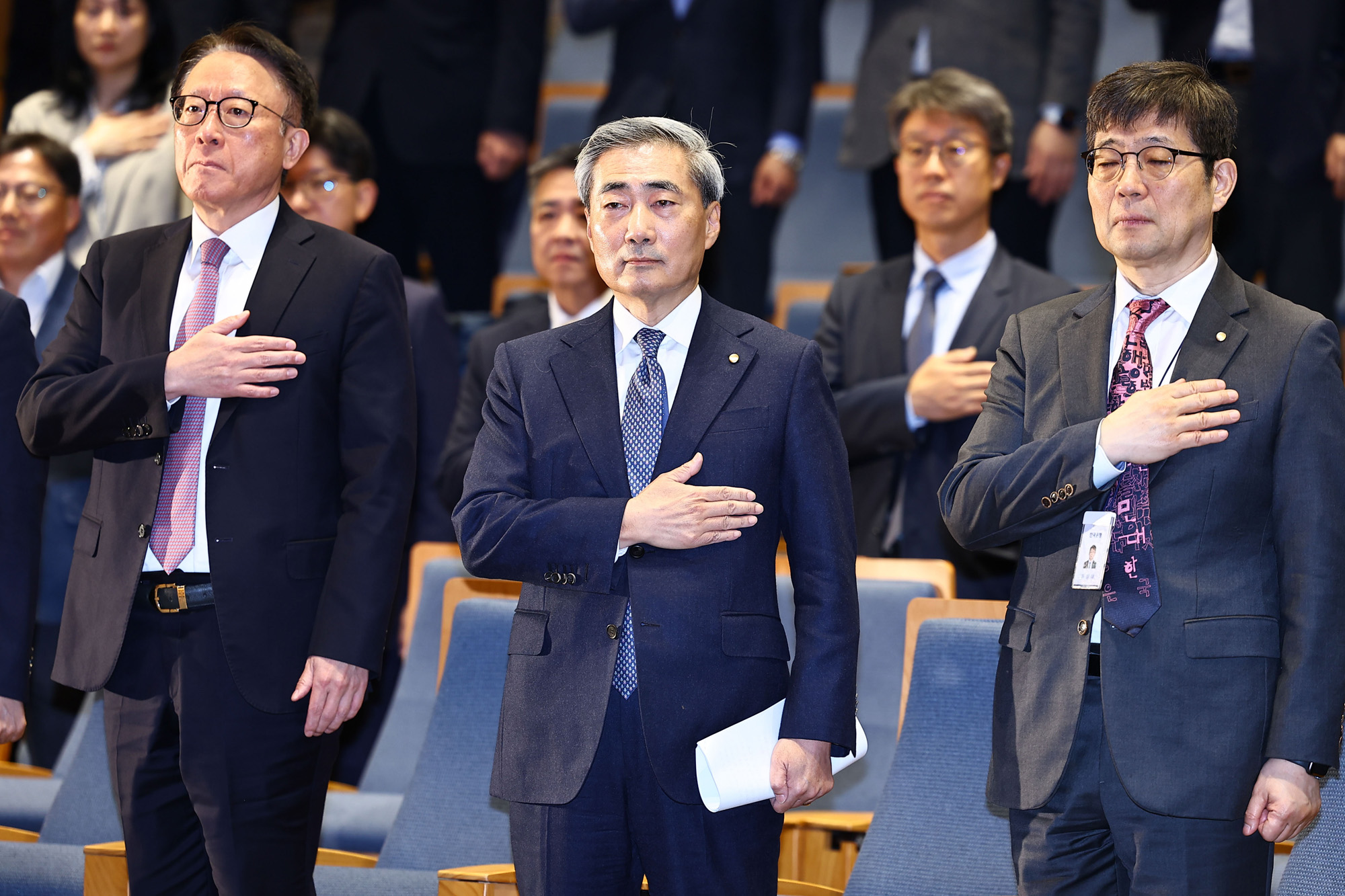 경제;행사;한국은행;한국은행총재;신현송;신현송신임한국은행총재취임식;신현송한은총재