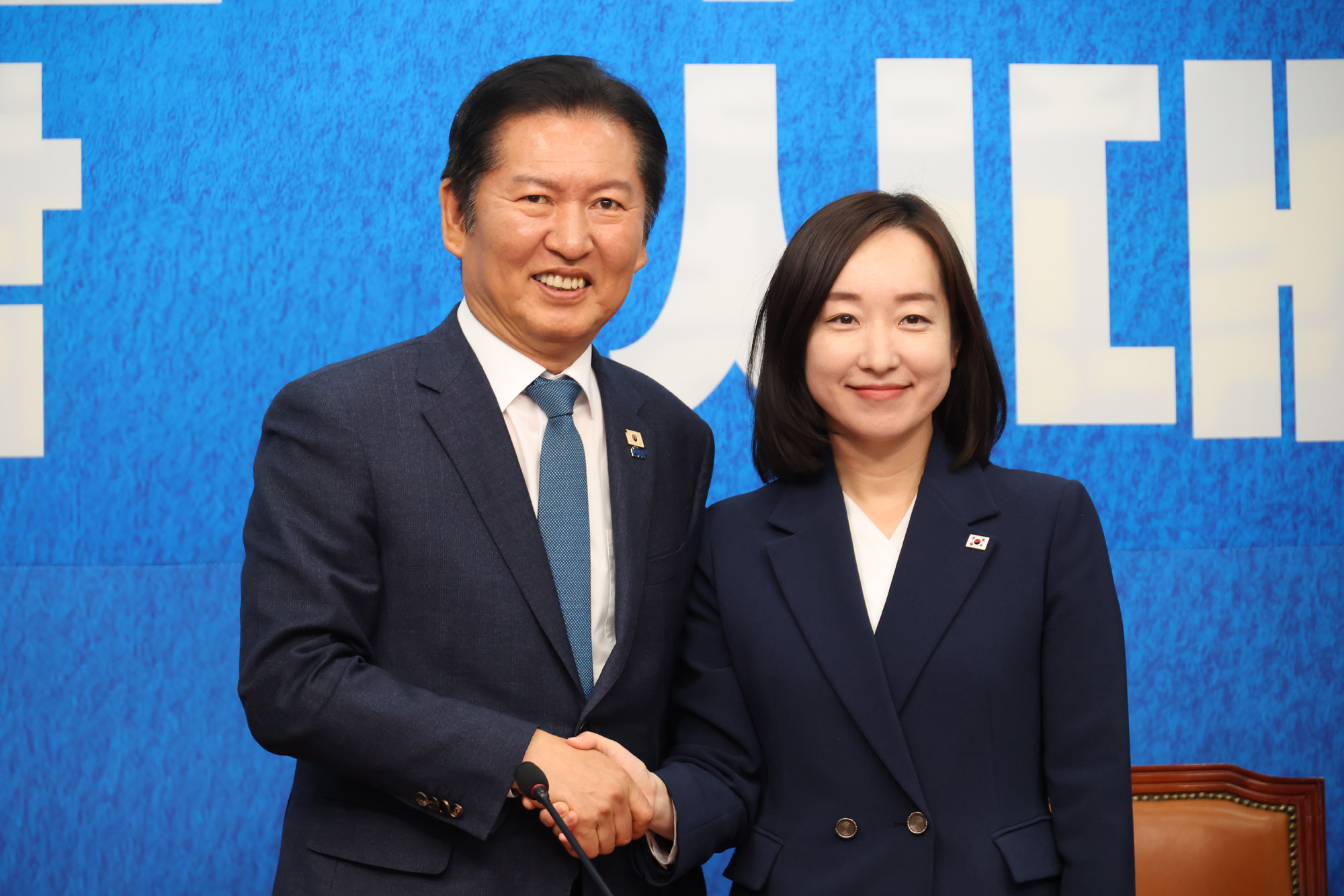 정치;국회;더불어민주당 인재 영입식;정청래;하정우;전은수