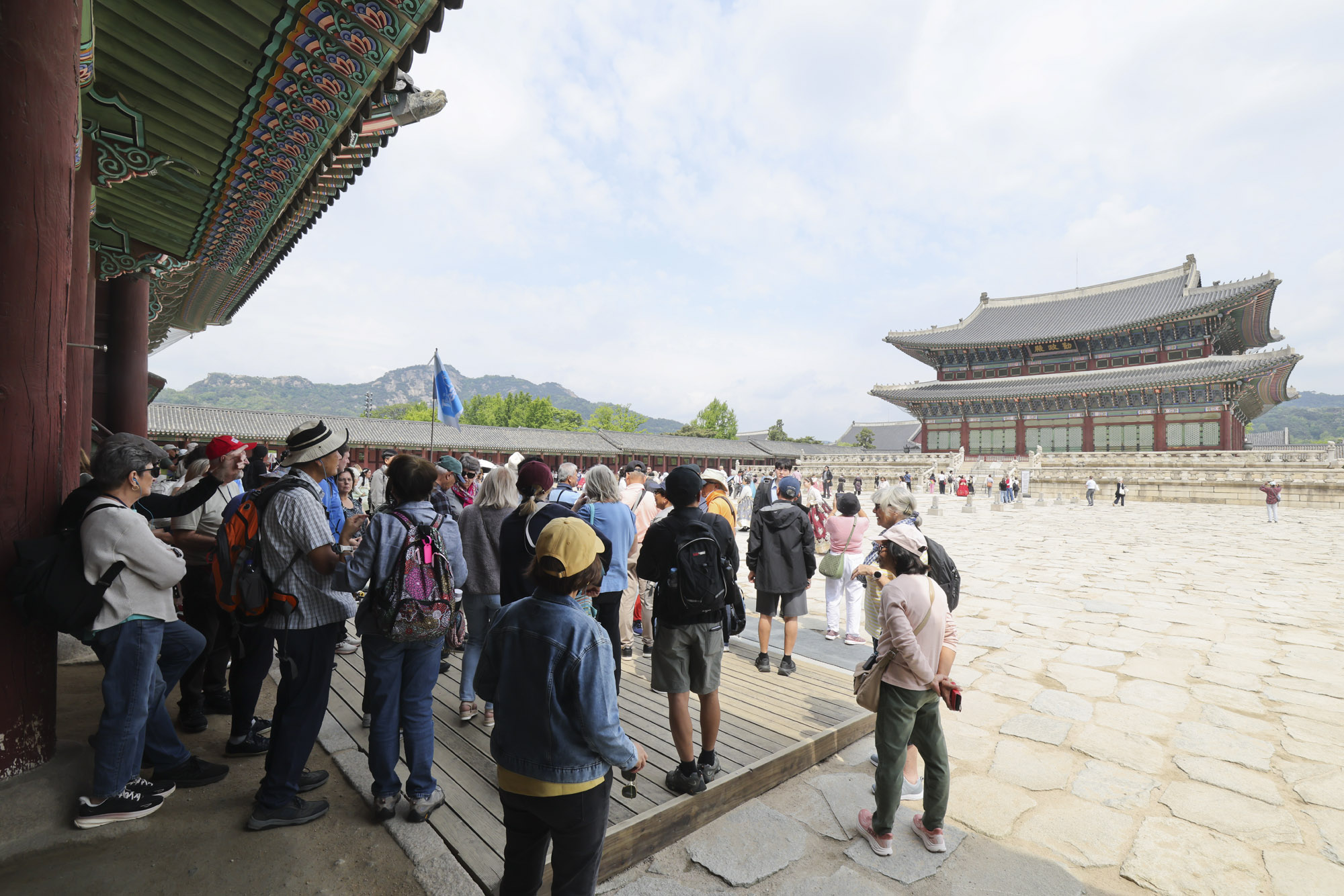 경복궁;외국인;관광객