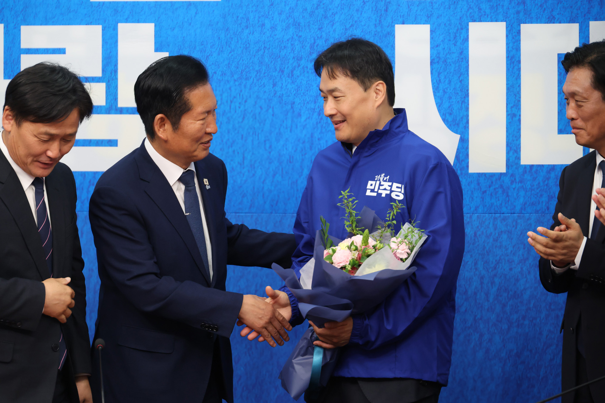 정치;국회;더불어민주당 4차인재영입식;김영빈;정청래