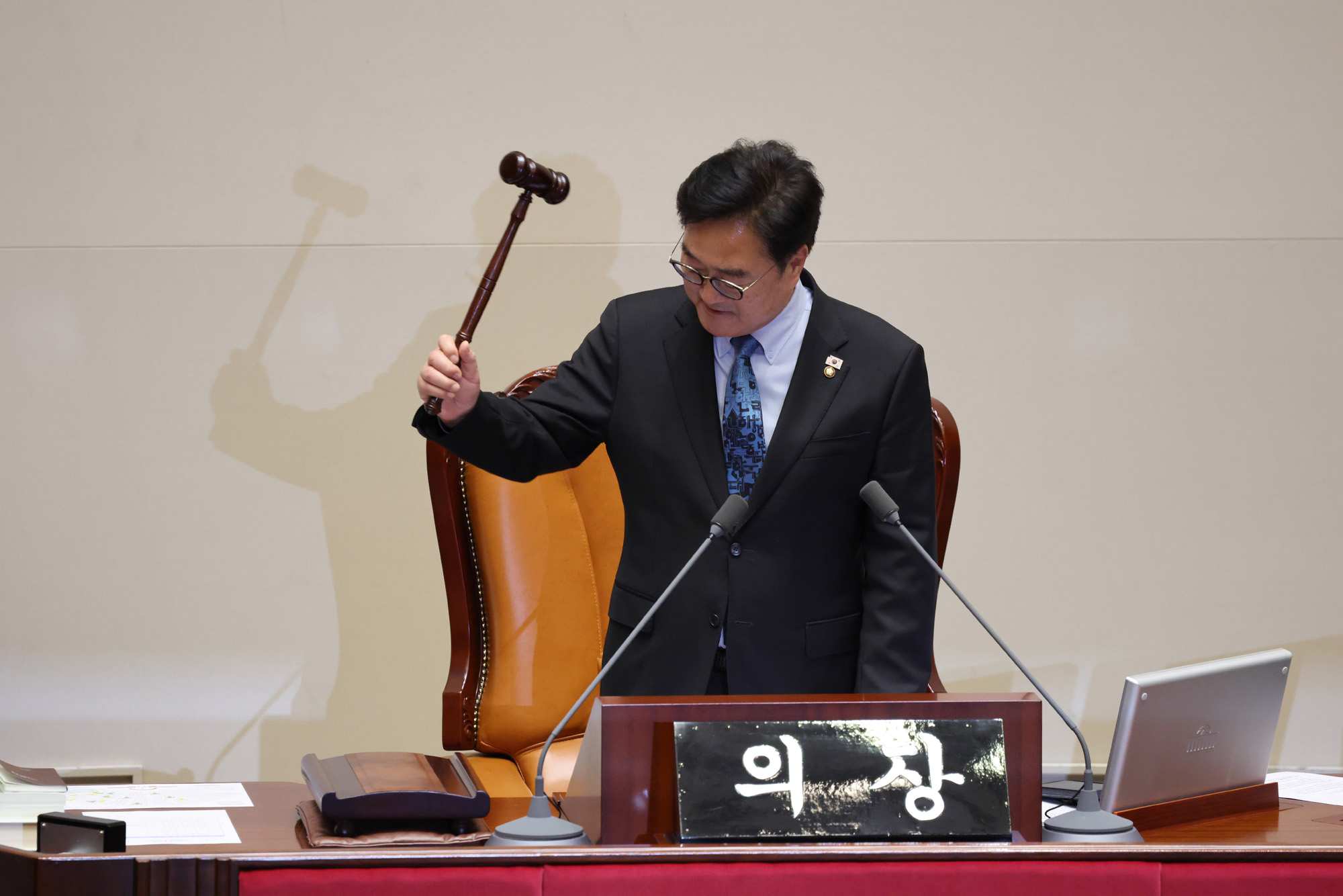 정치;국회;본회의;대한민국헌법 개정안;우원식 국회의장