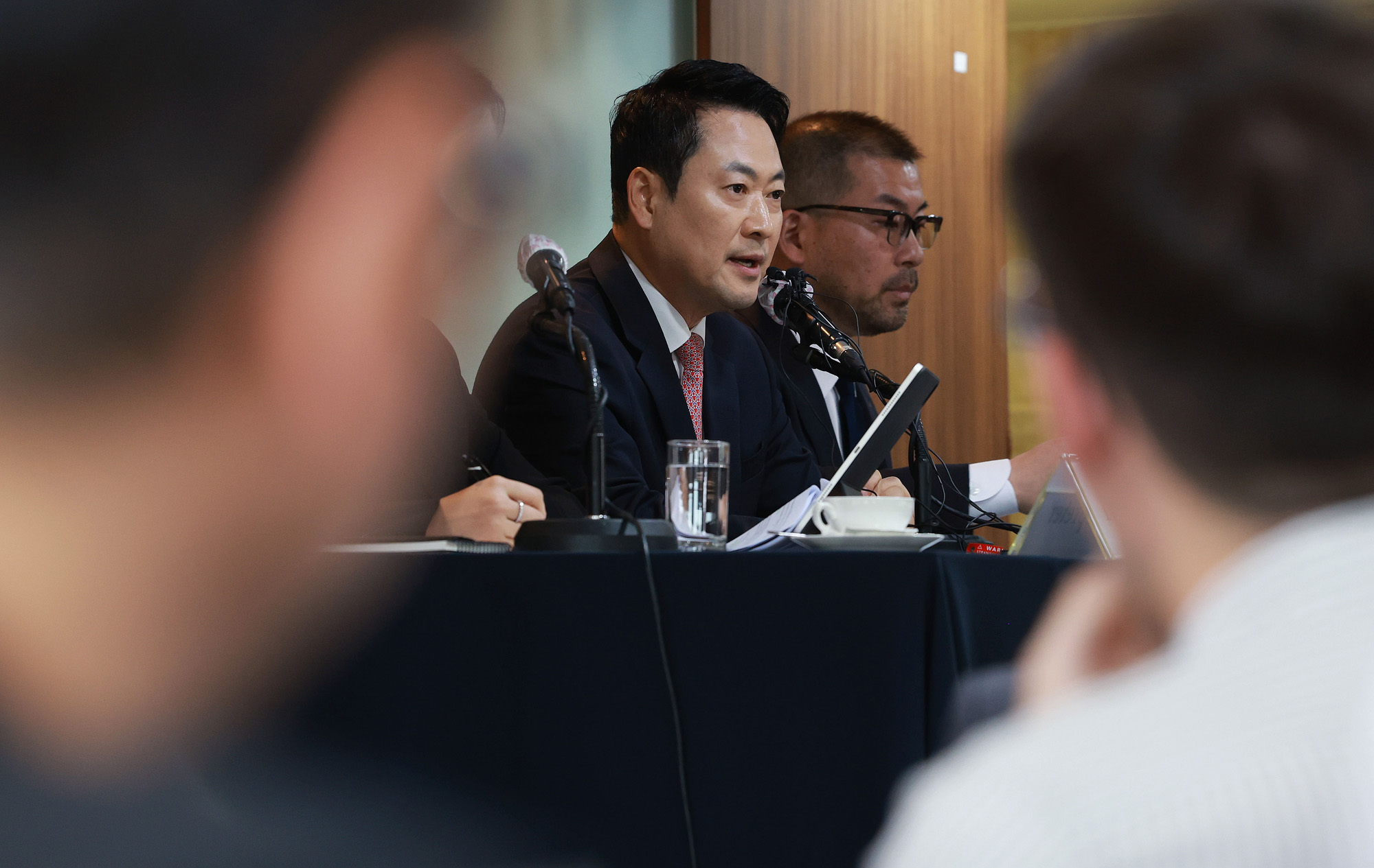 정치;국회;장동혁;외신기자간담회