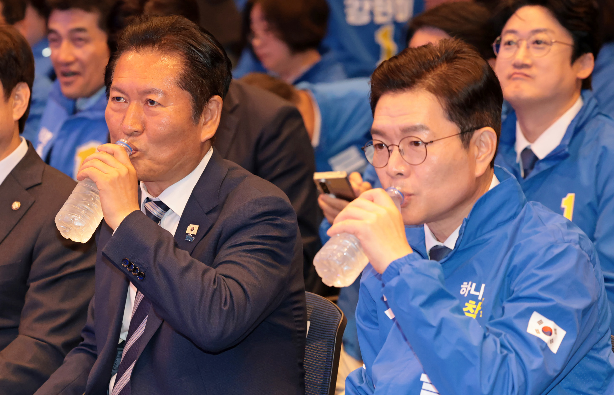 정치;국회;더불어민주당서울공천자대회;정청래;정원오