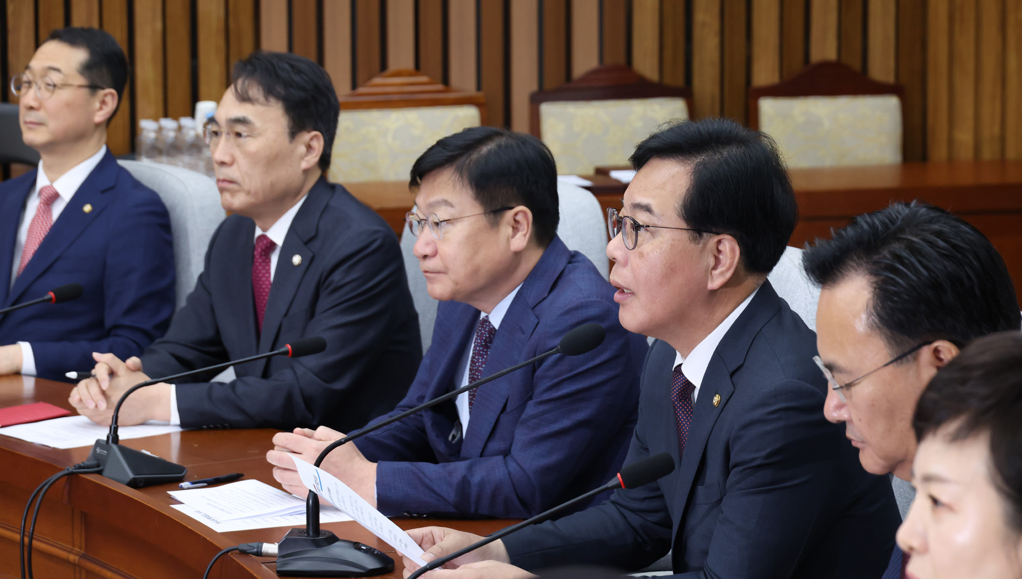 정치;국회;국민의힘 원내대책회의;송언석