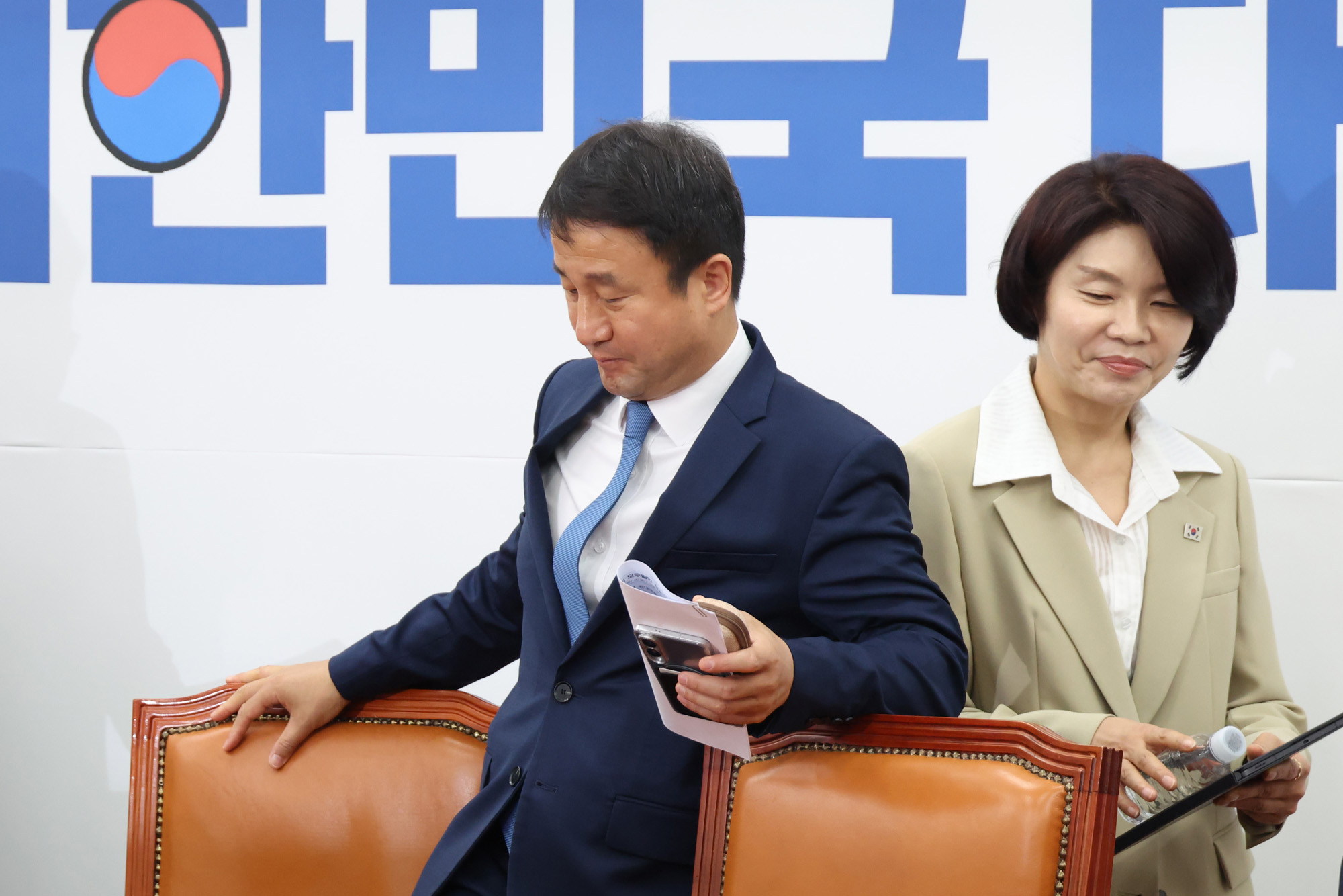 정치;국회;더불어민주당 원내대책회의;한병도