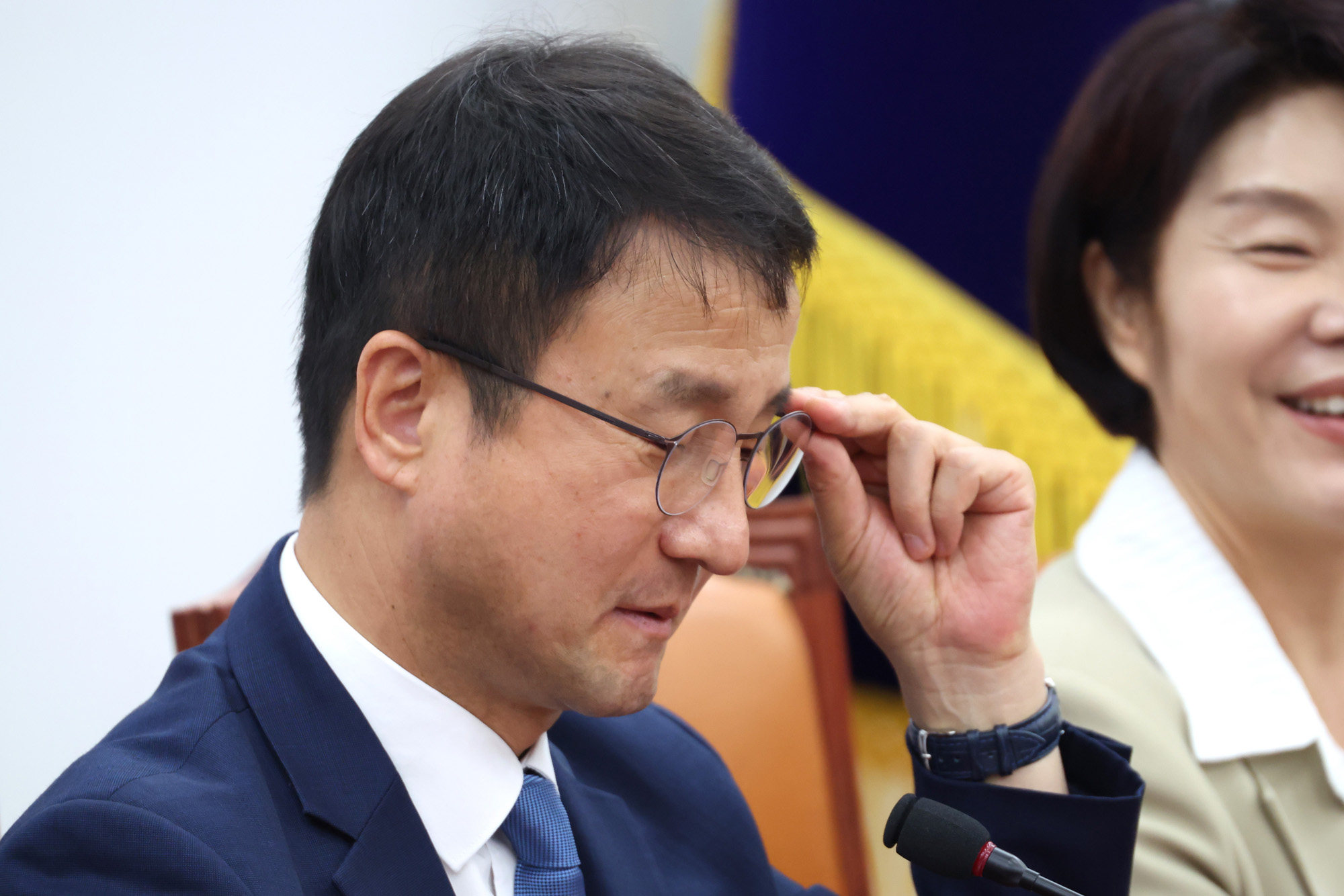 정치;국회;더불어민주당 원내대책회의;한병도
