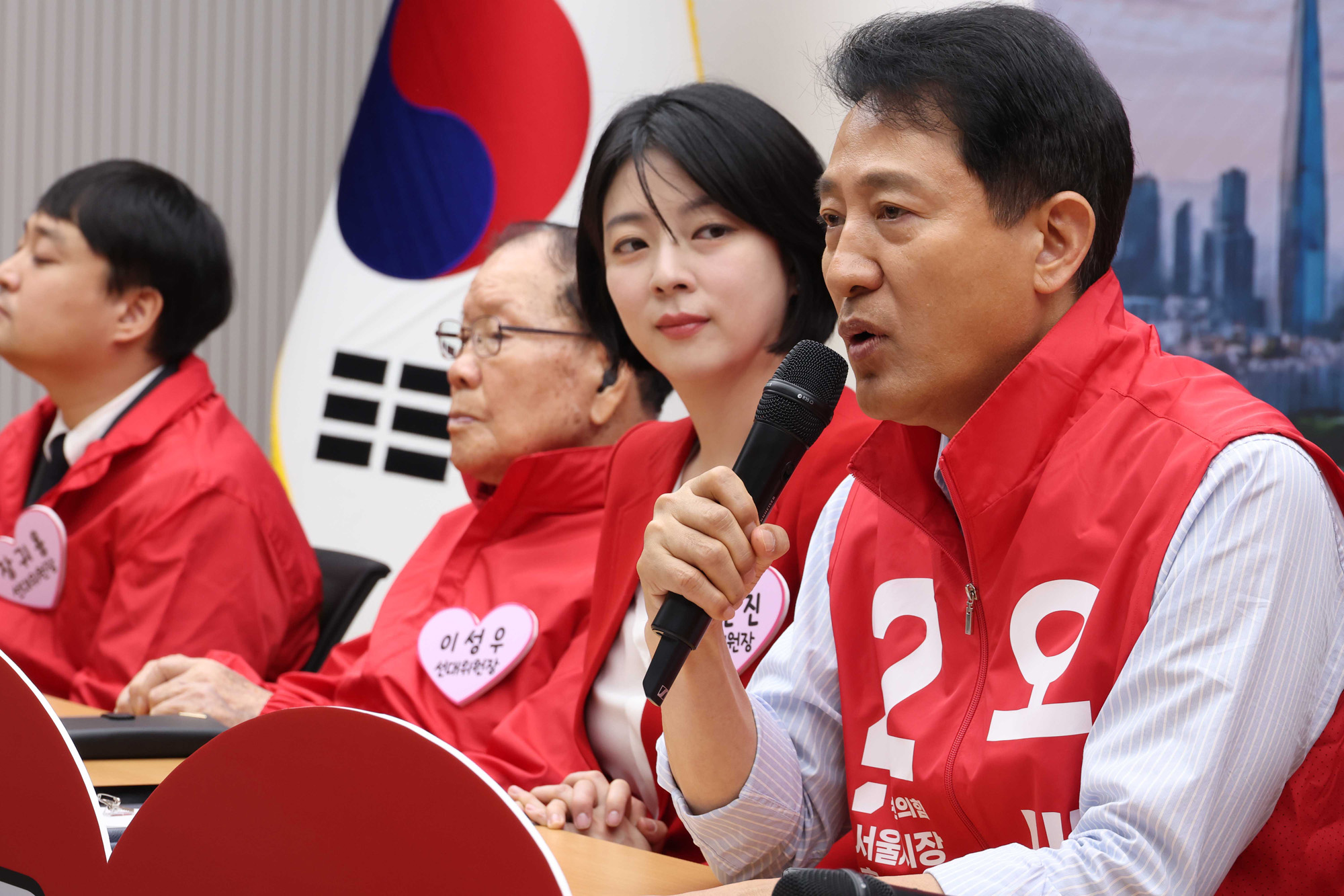 정치;국회;국민의힘서울시당;오세훈;배현진;서울시당선대위발족식