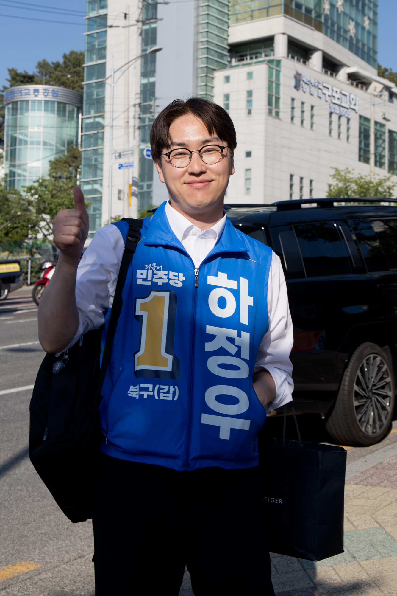 정치;선거;부산;북구;하정우