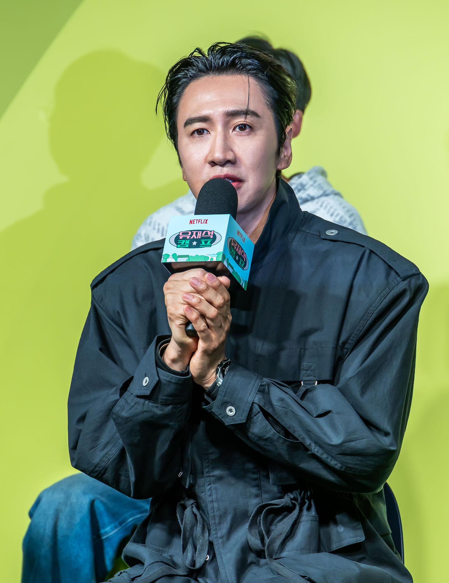 연예;방송;예능;넷플릭스;넷플릭스예능;netflix;유재석캠프;유재석캠프제작발표회;유재석;이광수;변우석;지예은;단체캠프예능