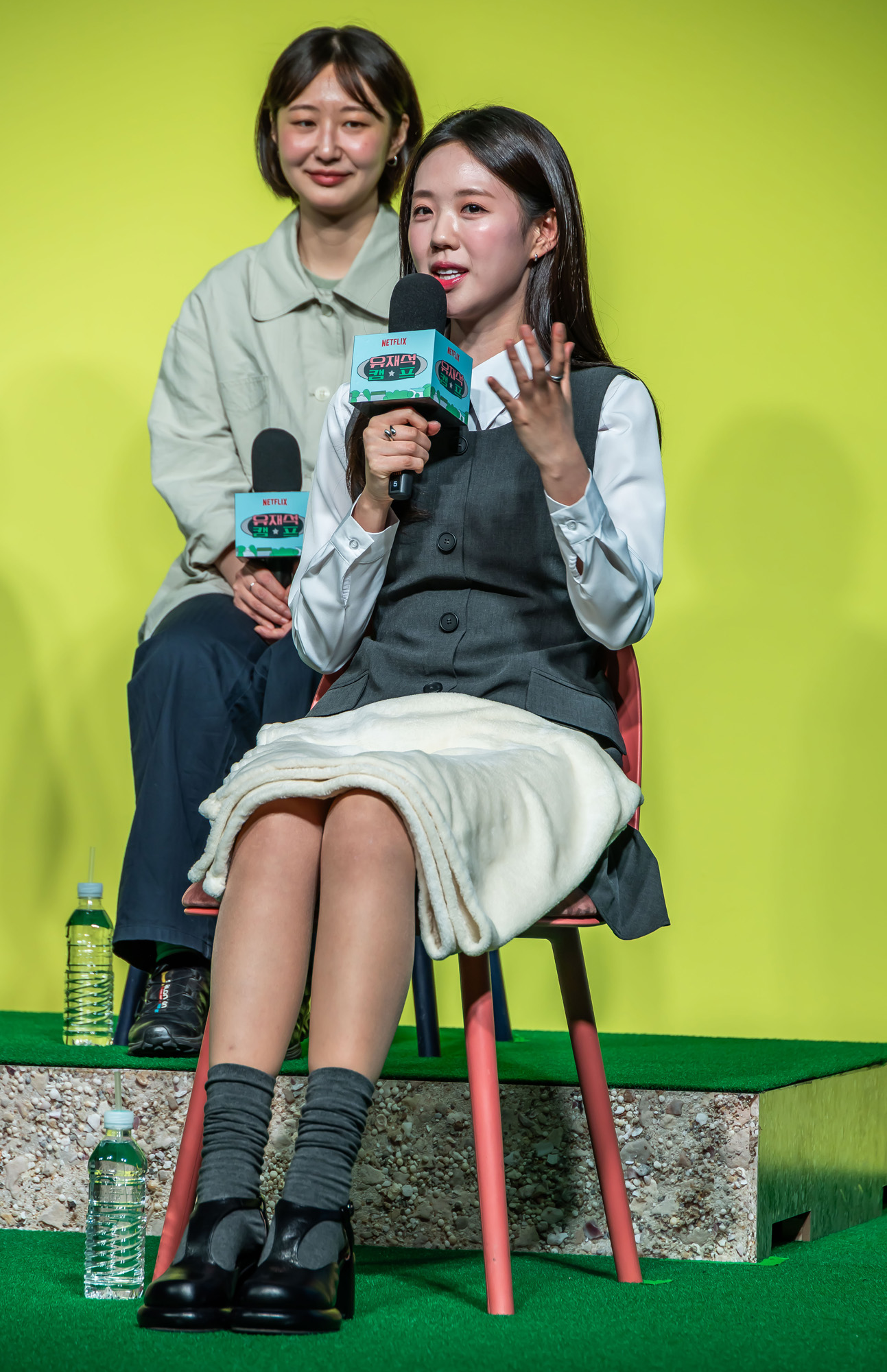 연예;방송;예능;넷플릭스;넷플릭스예능;netflix;유재석캠프;유재석캠프제작발표회;유재석;이광수;변우석;지예은;단체캠프예능