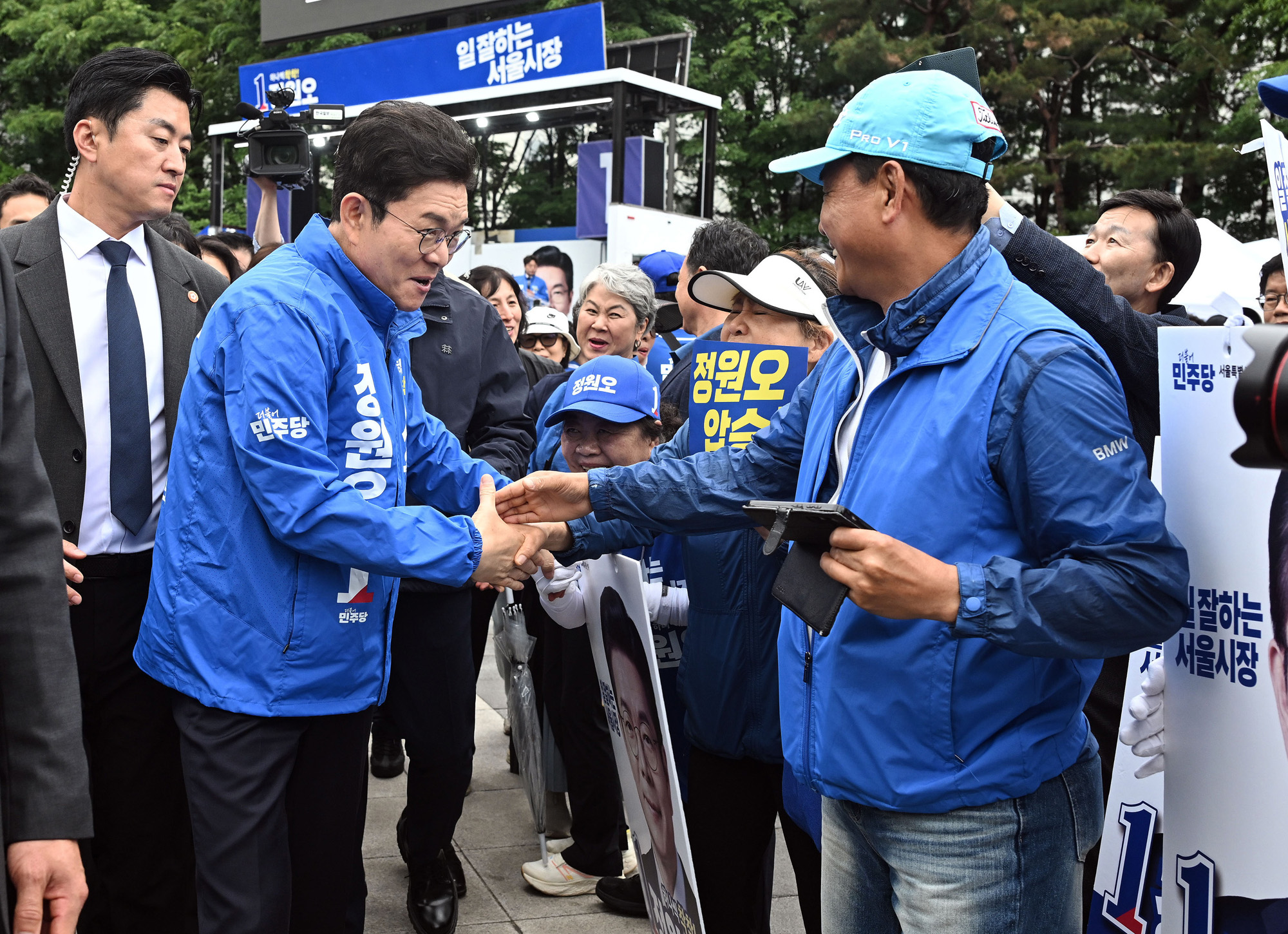 더불어민주당;서울시장 후보;정원오;출정식