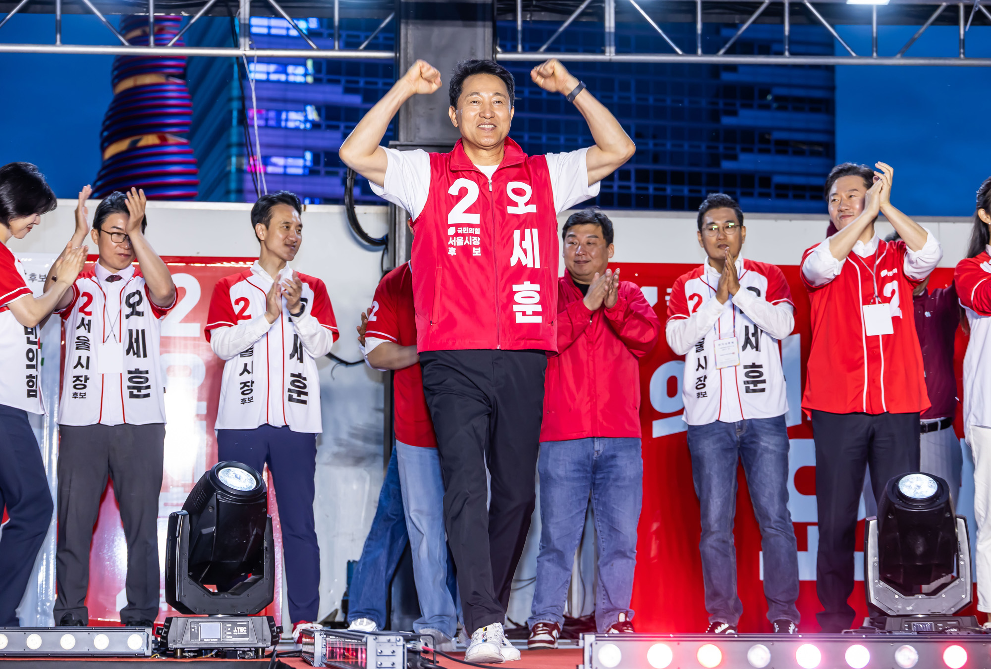 정치;선거;지방선거;6.3지방선거;6.3지선;정당;국민의힘;오세훈;오세훈서울시장후보;국민의힘오세훈;오세훈캠프출정식