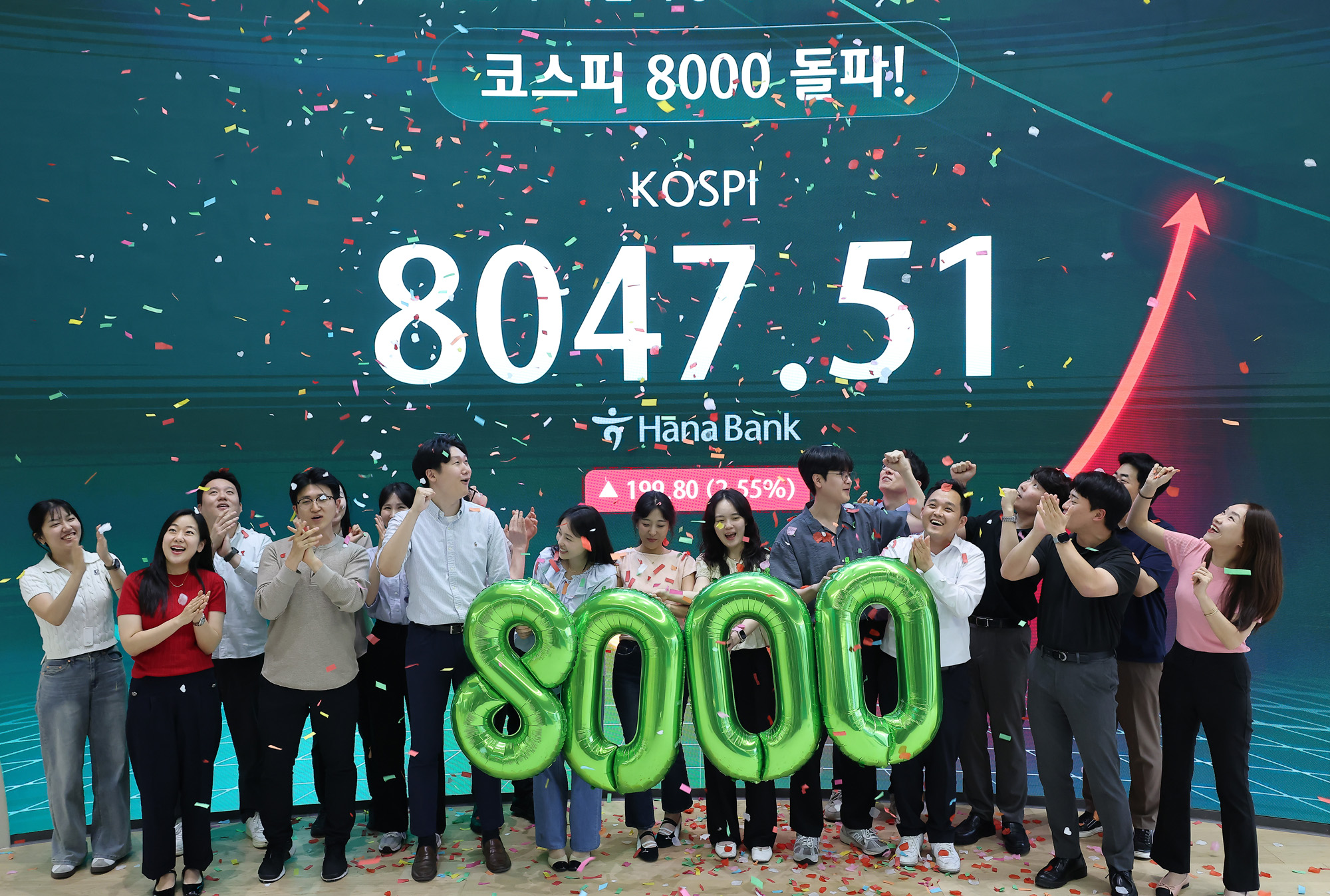 하나은행;딜링룸;주식;주가;코스피;삼성전자;하이닉스