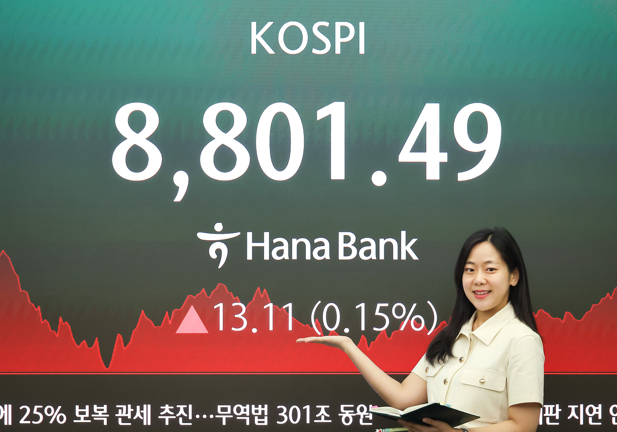 하나은행;딜링룸;주식;주가;코스피;환율;코스닥