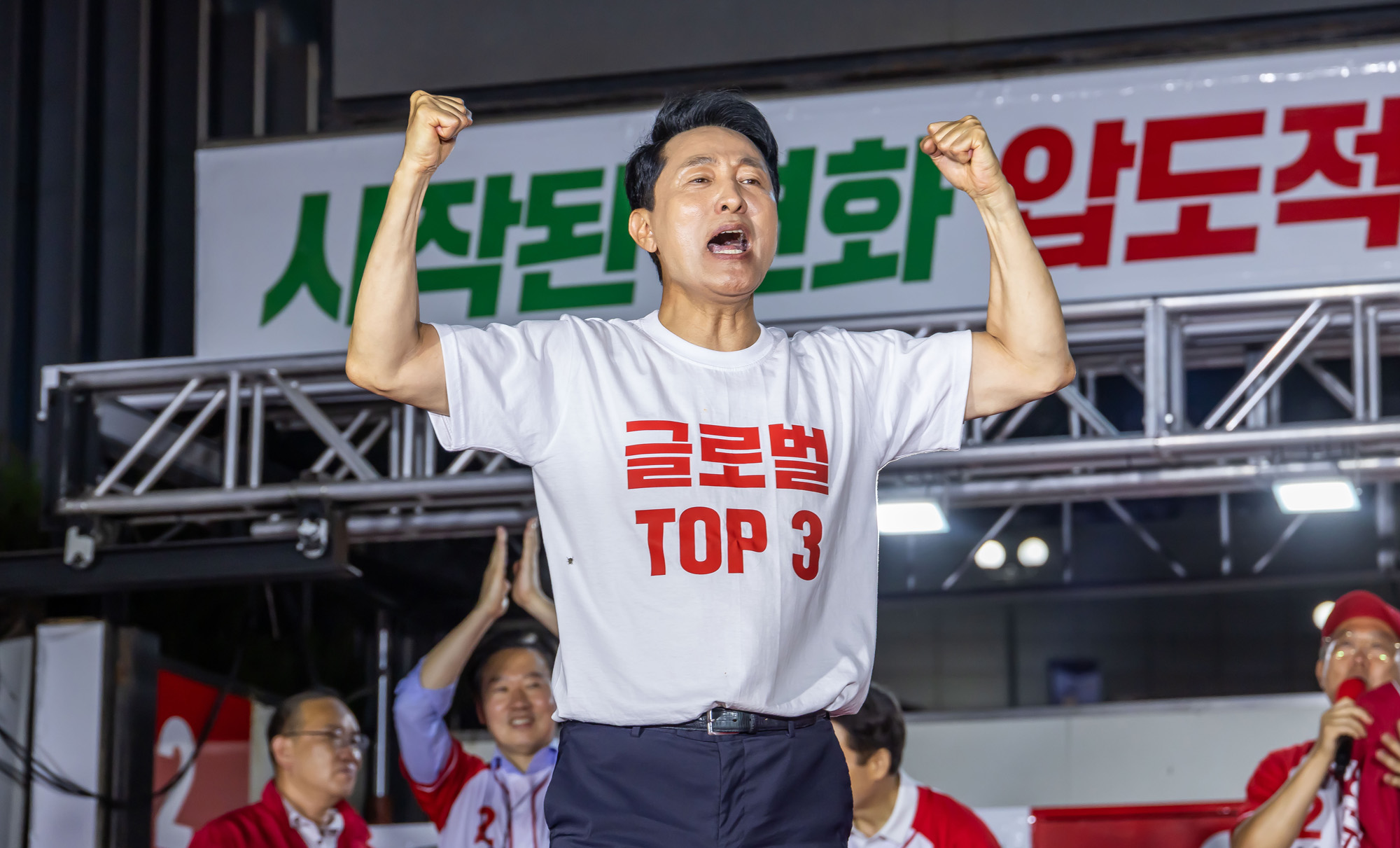 정치;선거;지방선거;6.3지방선거;6.3지선;정당;국민의힘;오세훈;오세훈서울시장후보;국민의힘오세훈;오세훈신촌유세