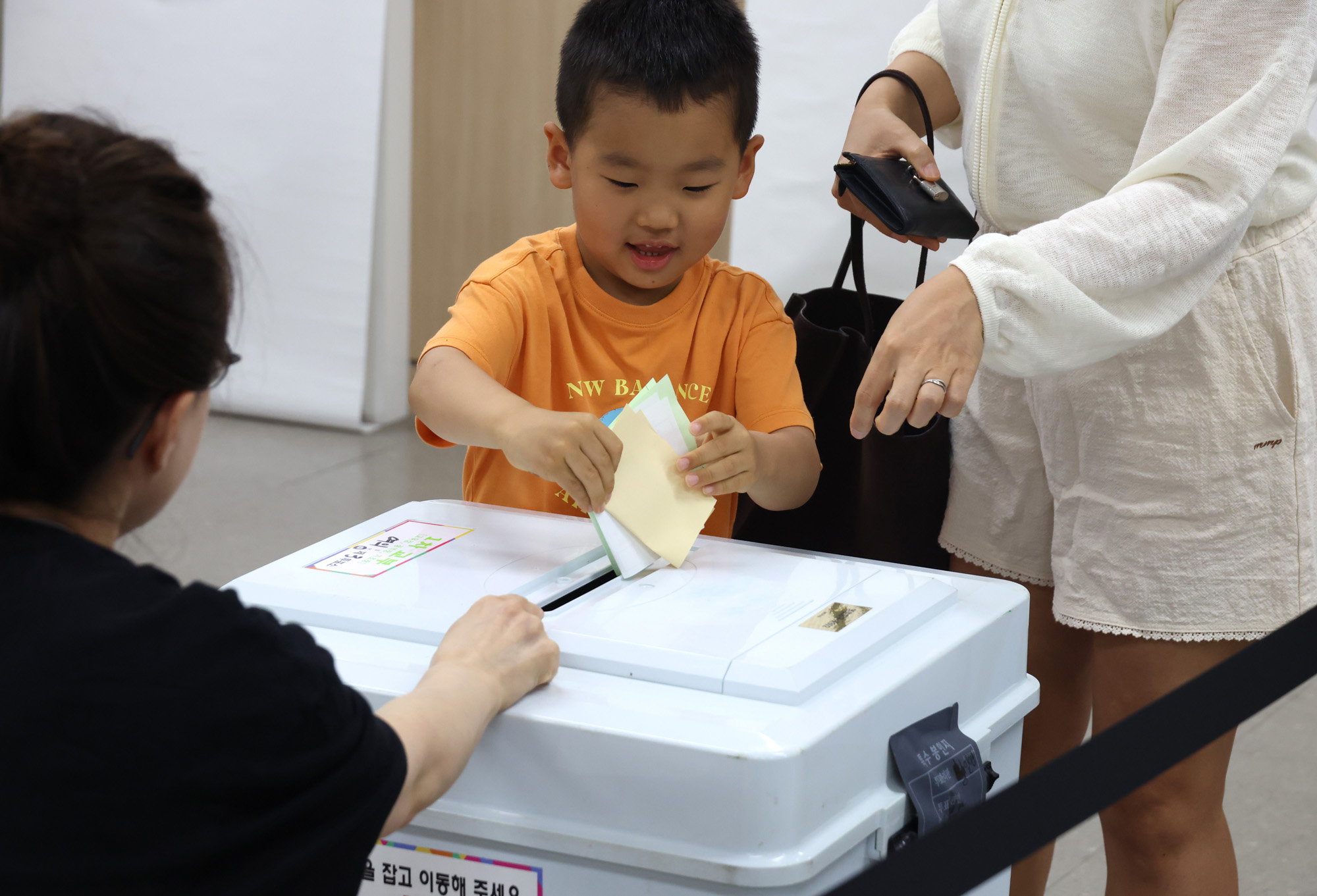 정치;국회;63지방선거;선거투표소;여의도투표소