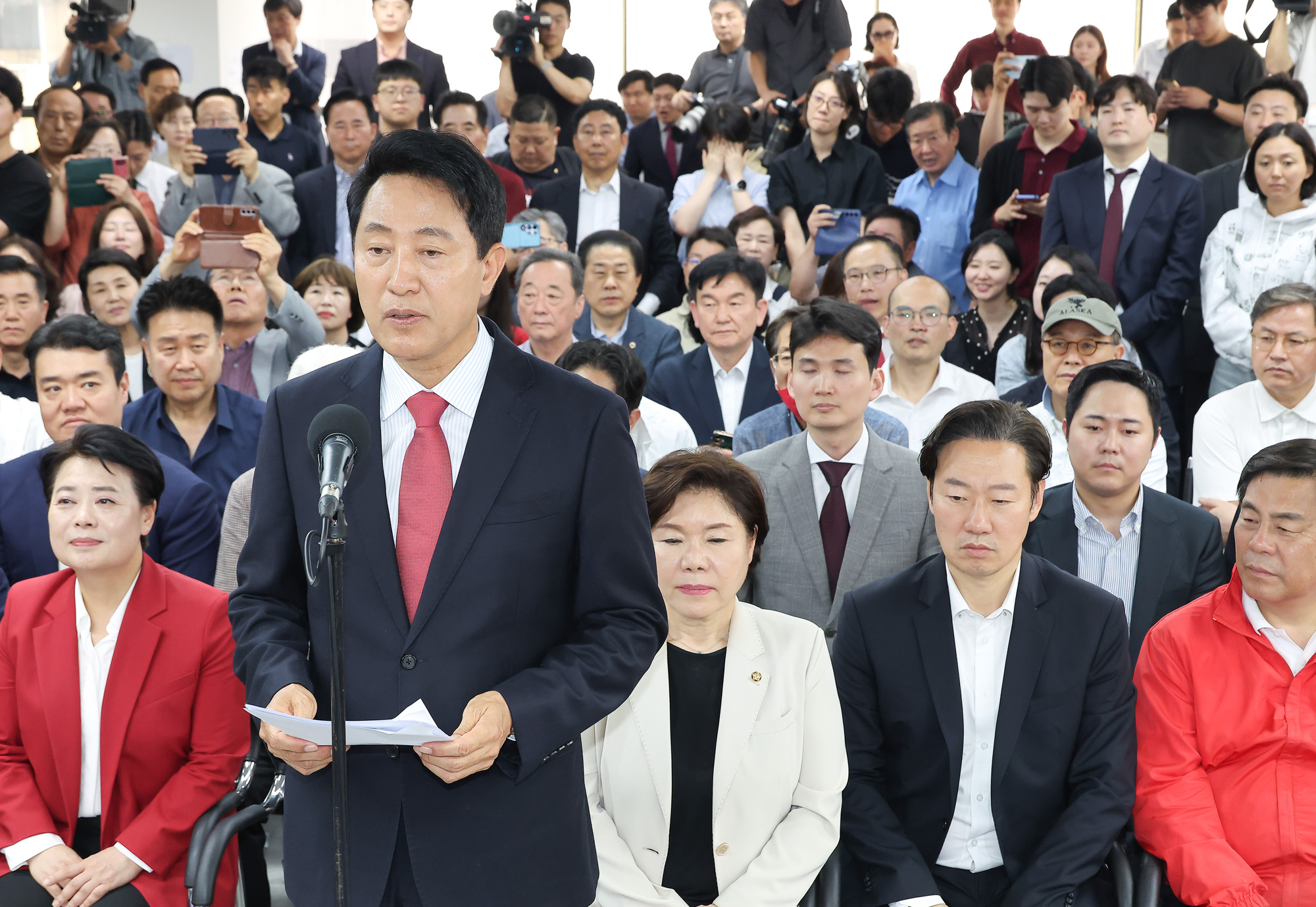 오세훈;서울시장;당선자;전국동시지방선거;선거;당선