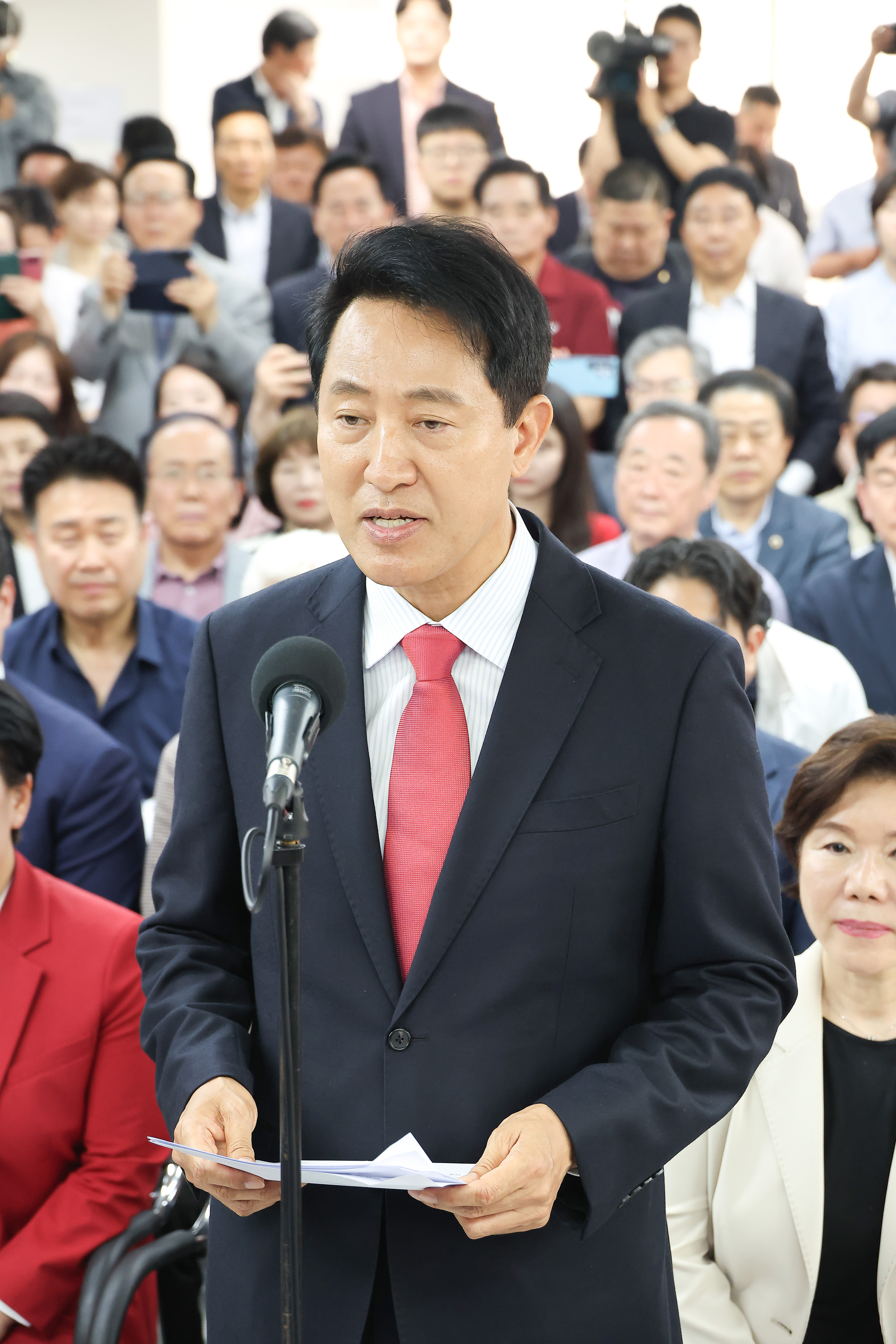 오세훈;서울시장;당선자;전국동시지방선거;선거;당선