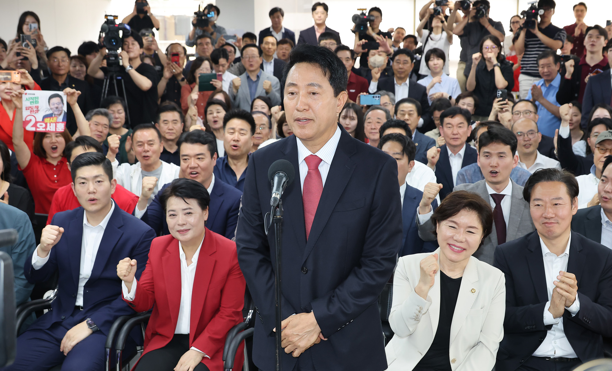 오세훈;서울시장;당선자;전국동시지방선거;선거;당선