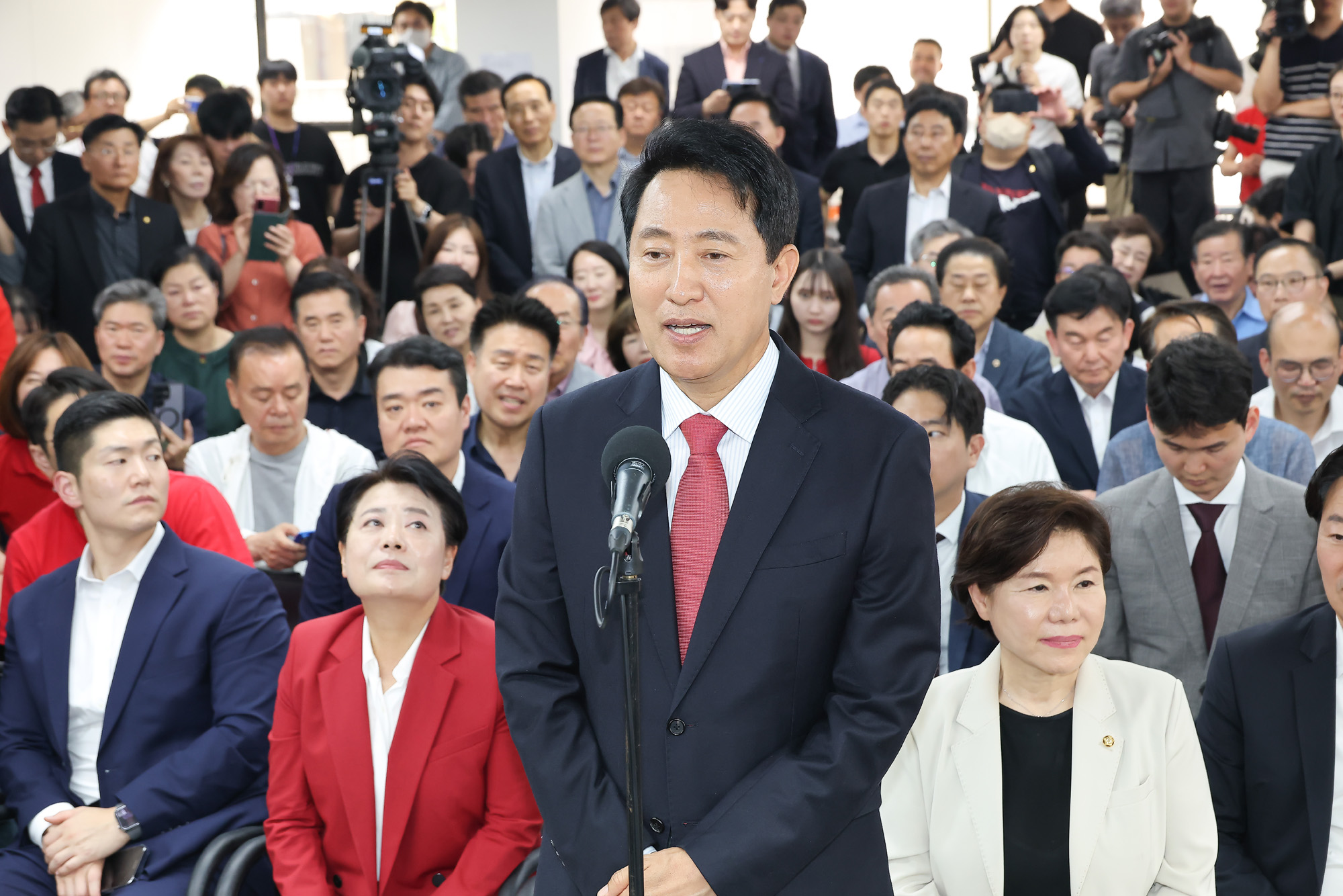 오세훈;서울시장;당선자;전국동시지방선거;선거;당선