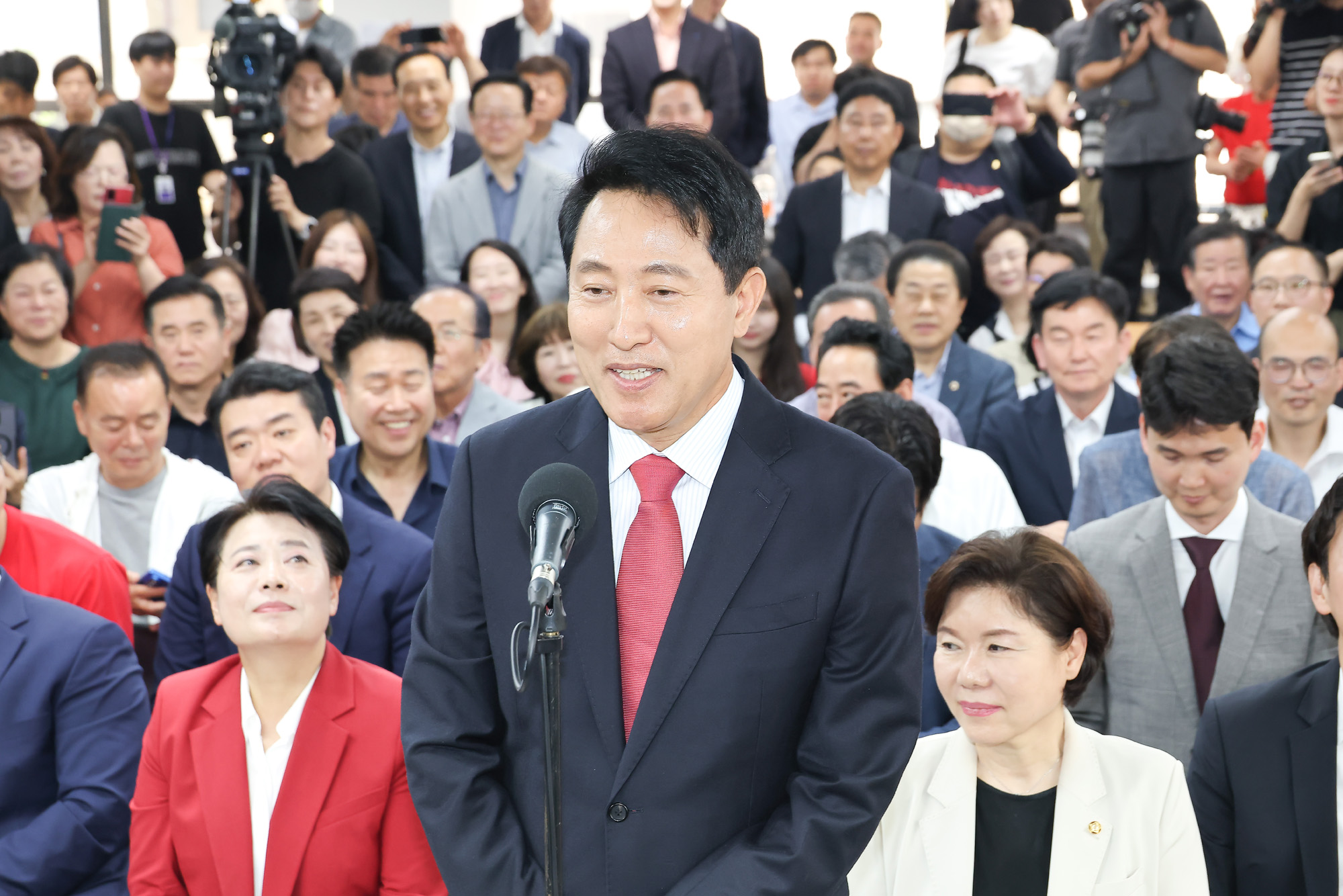 오세훈;서울시장;당선자;전국동시지방선거;선거;당선