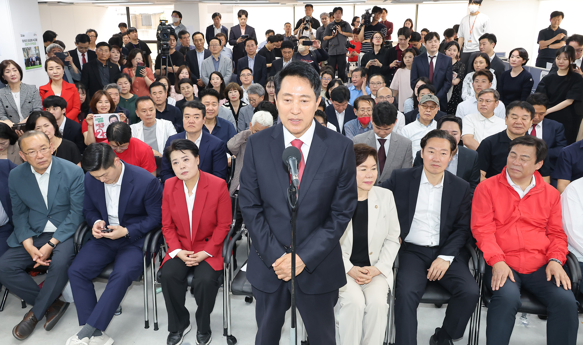 오세훈;서울시장;당선자;전국동시지방선거;선거;당선