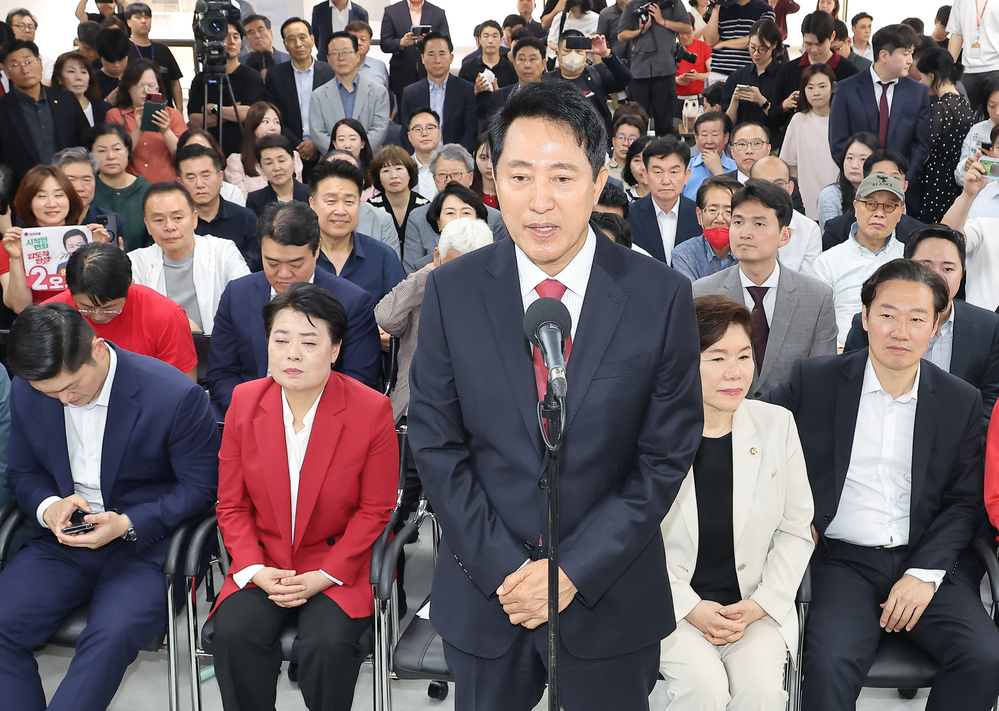 오세훈;서울시장;당선자;전국동시지방선거;선거;당선
