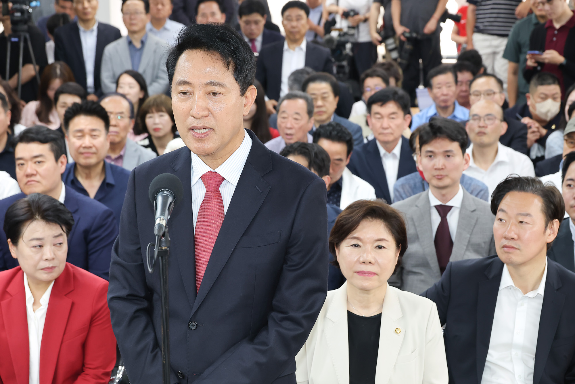 오세훈;서울시장;당선자;전국동시지방선거;선거;당선
