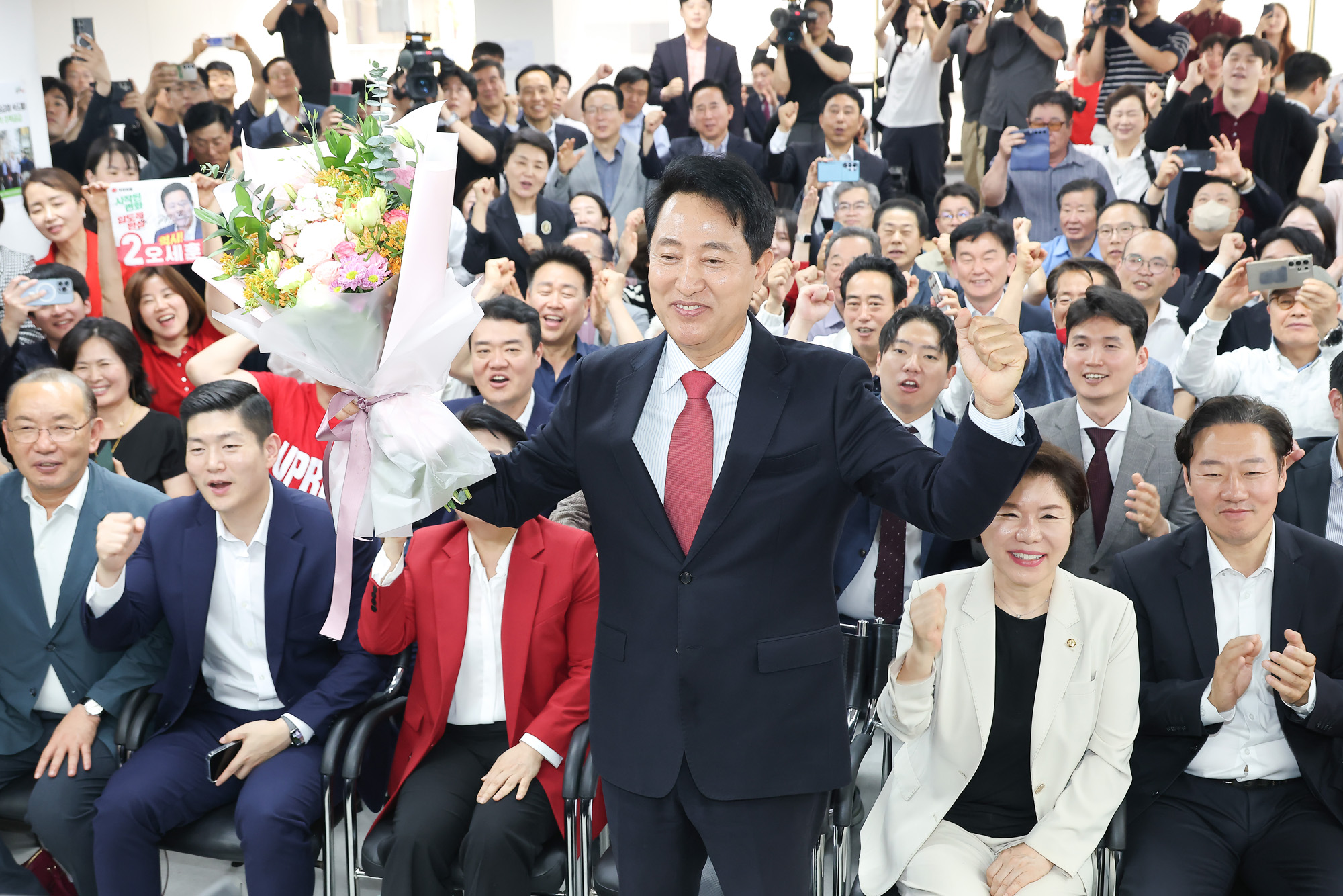 오세훈;서울시장;당선자;전국동시지방선거;선거;당선