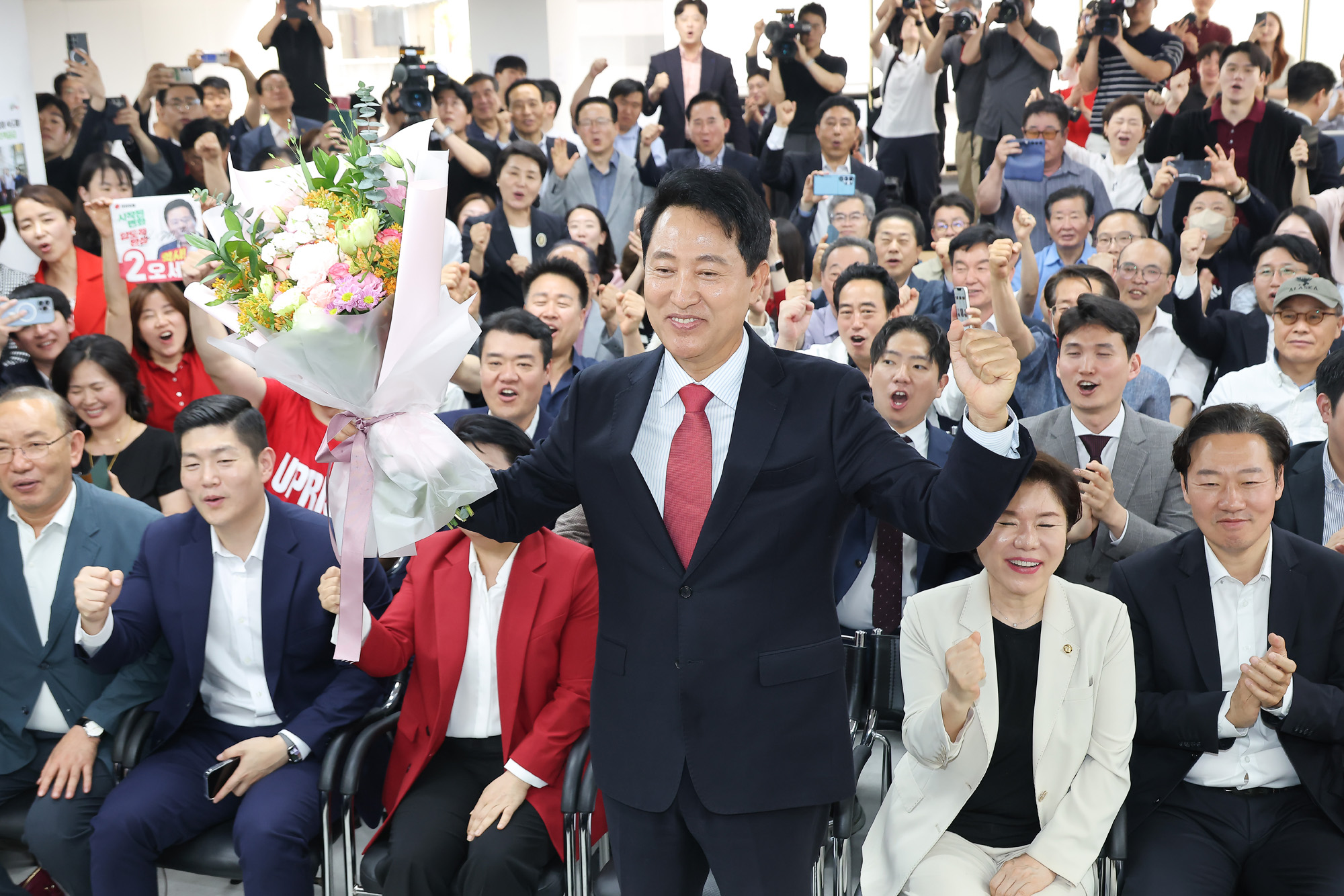 오세훈;서울시장;당선자;전국동시지방선거;선거;당선