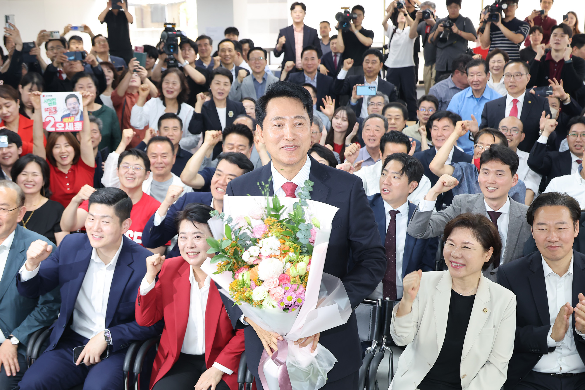 오세훈;서울시장;당선자;전국동시지방선거;선거;당선