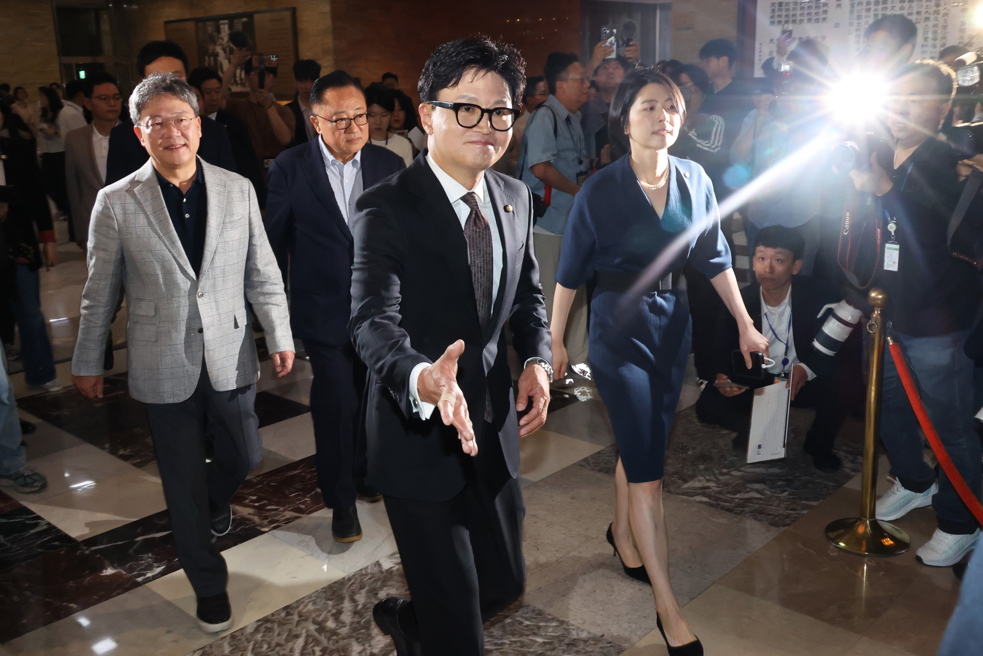정치;국회;한동훈;한지아