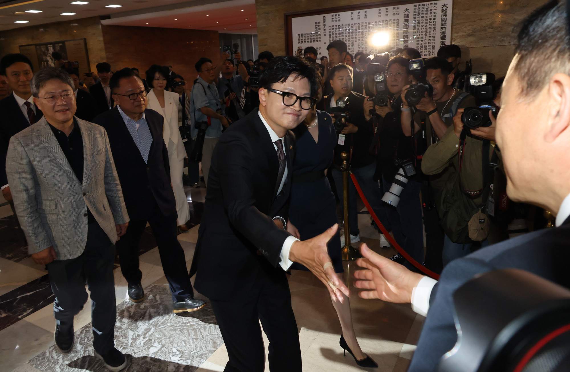 정치;국회;한동훈;한지아