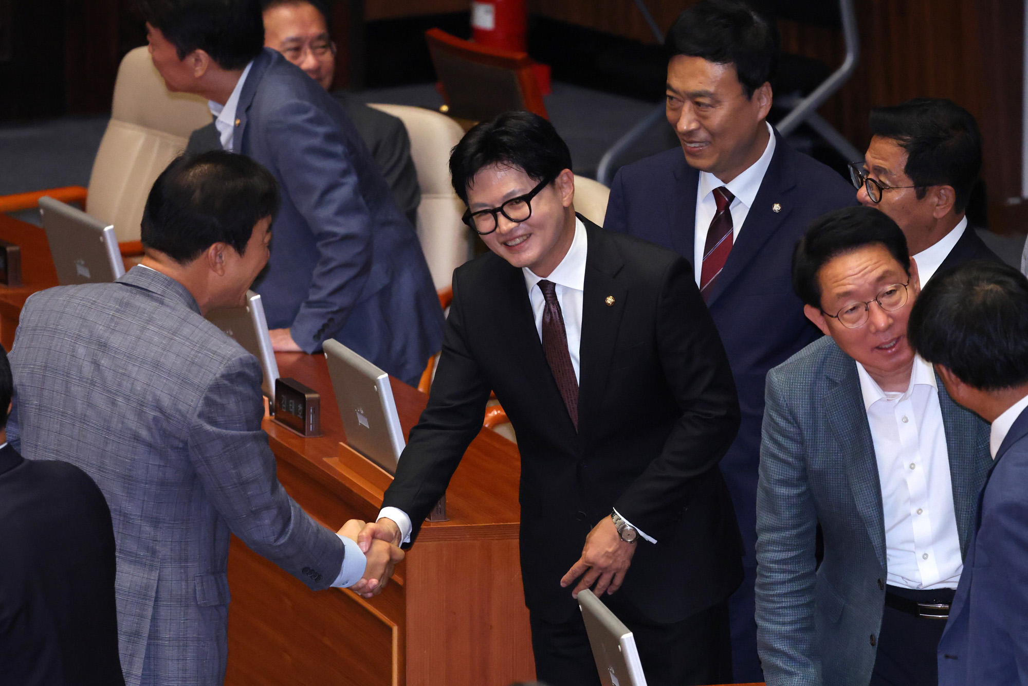 정치;국회;본회의;국회의장조정식선출;한동훈