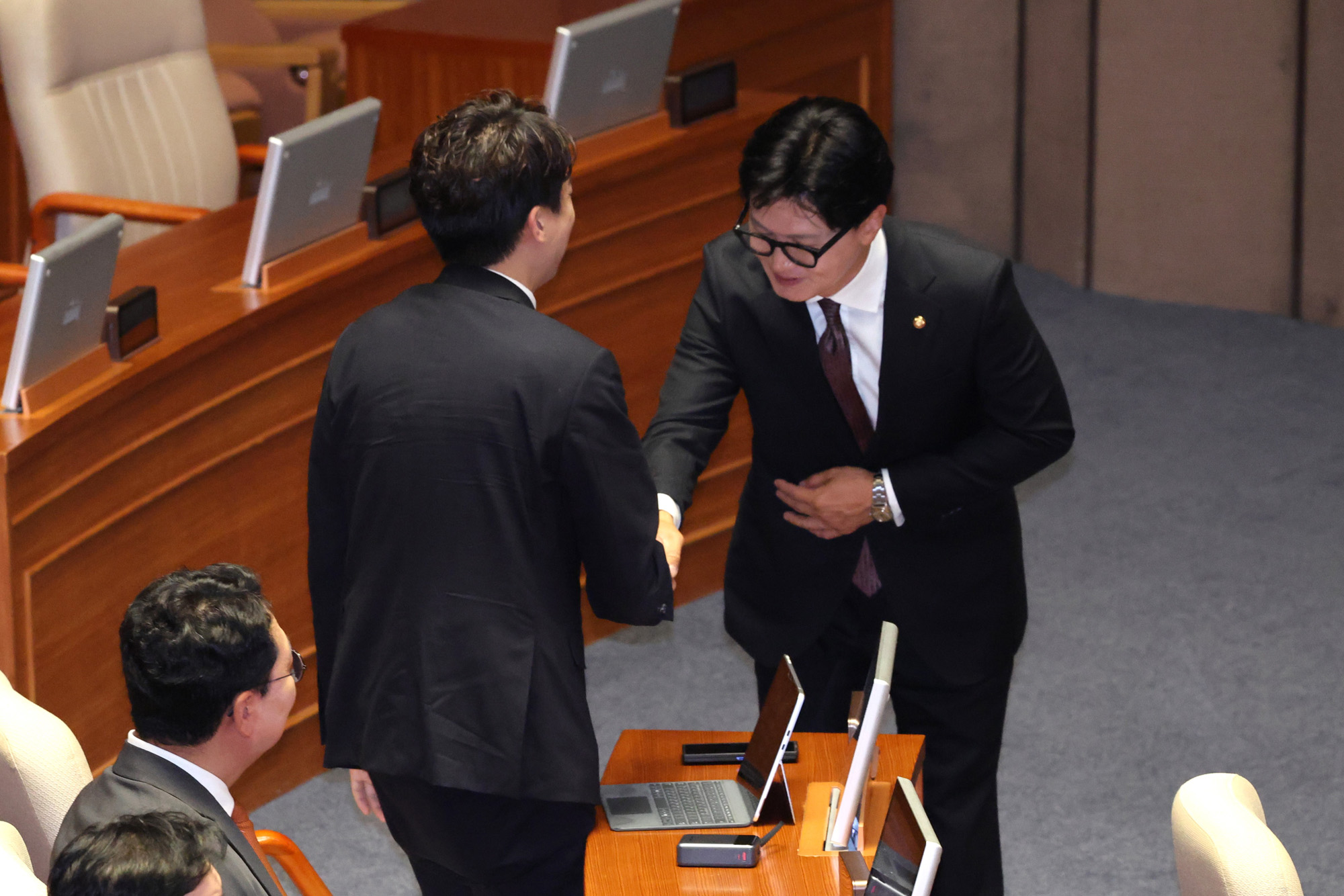 정치;국회;본회의;국회의장조정식선출;한동훈;이준석