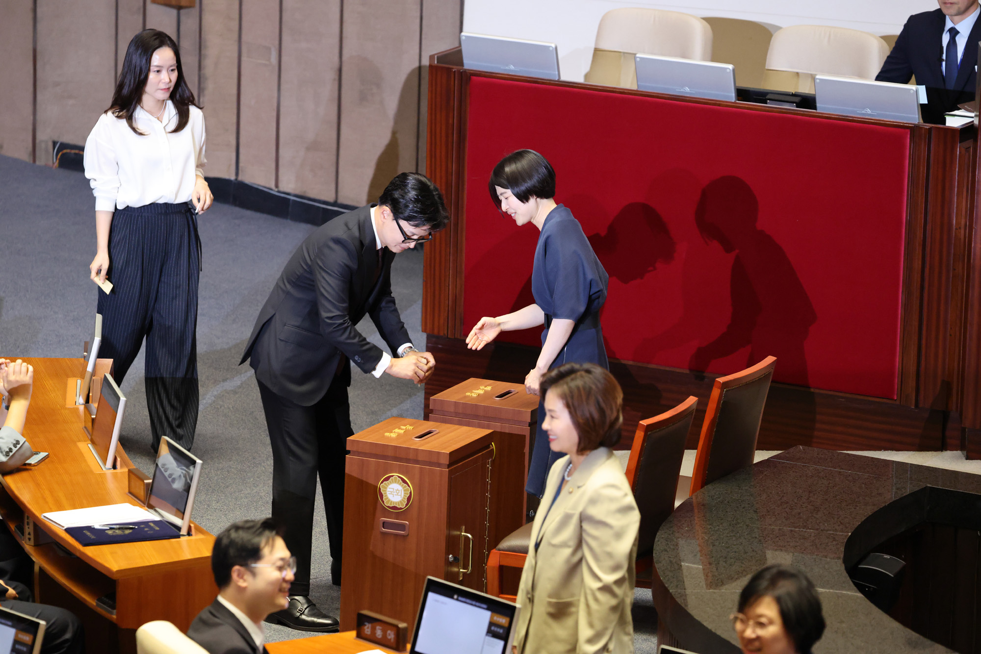 정치;국회;본회의;국회의장조정식선출;한동훈