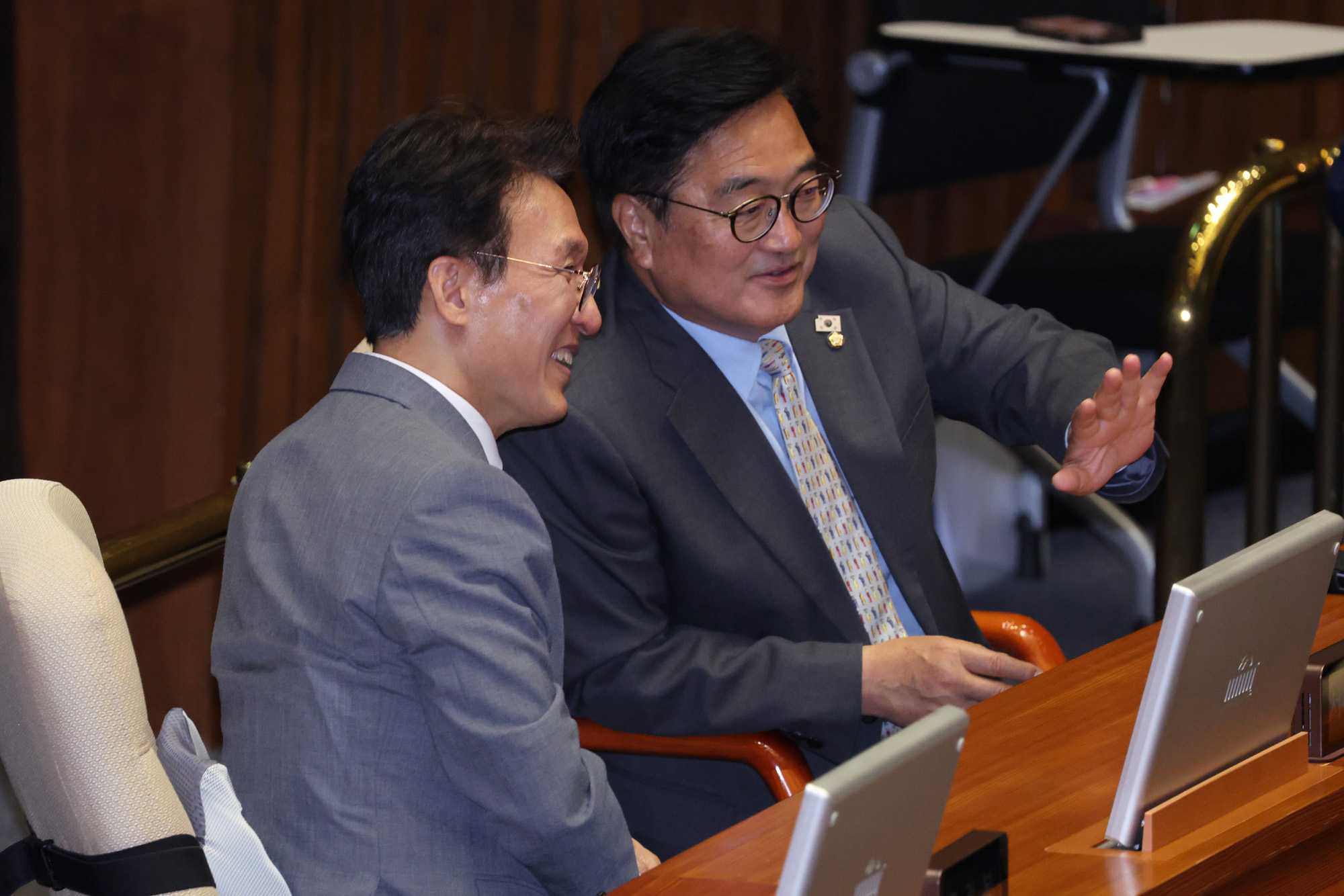 정치;국회;본회의;국회의장조정식선출;김민석